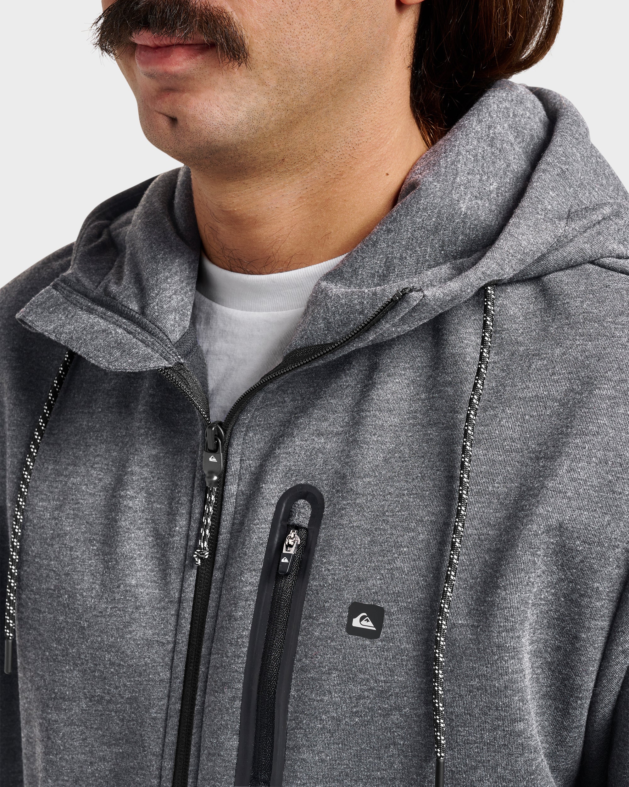 Waterman Departure Zip Sweatshirt - Phantom Heather - Image 5