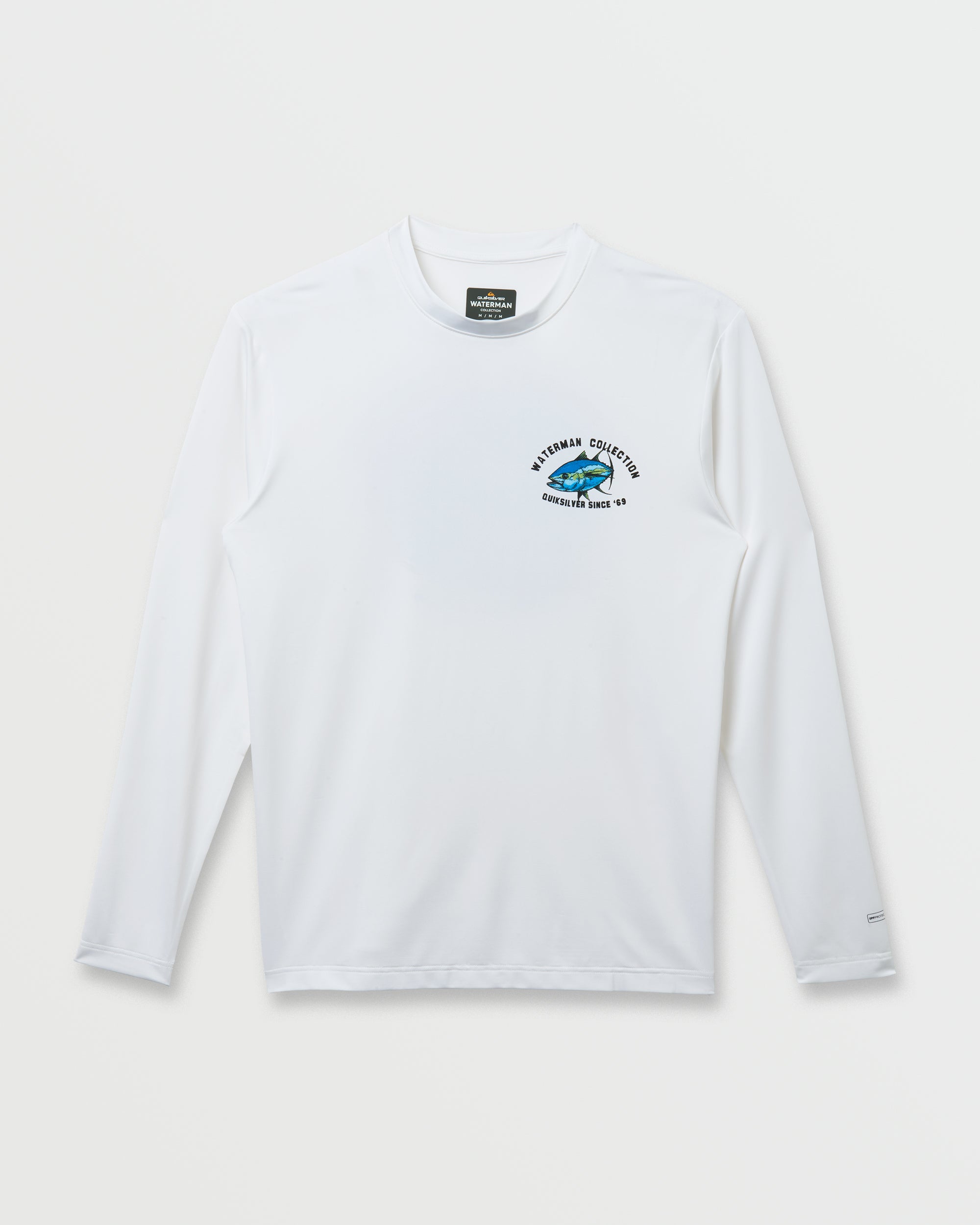 Waterman Coolbreeze Long Sleeve Surf Tee - White - Image 5