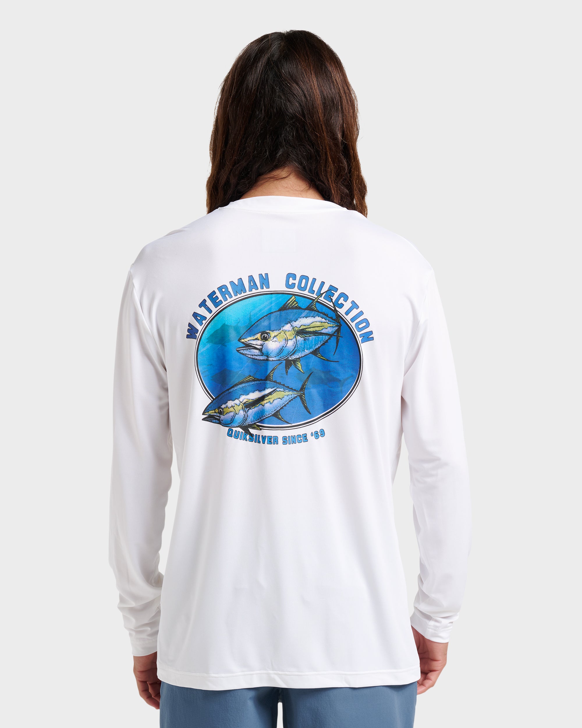 Waterman Coolbreeze Long Sleeve Surf Tee - White - Image 2