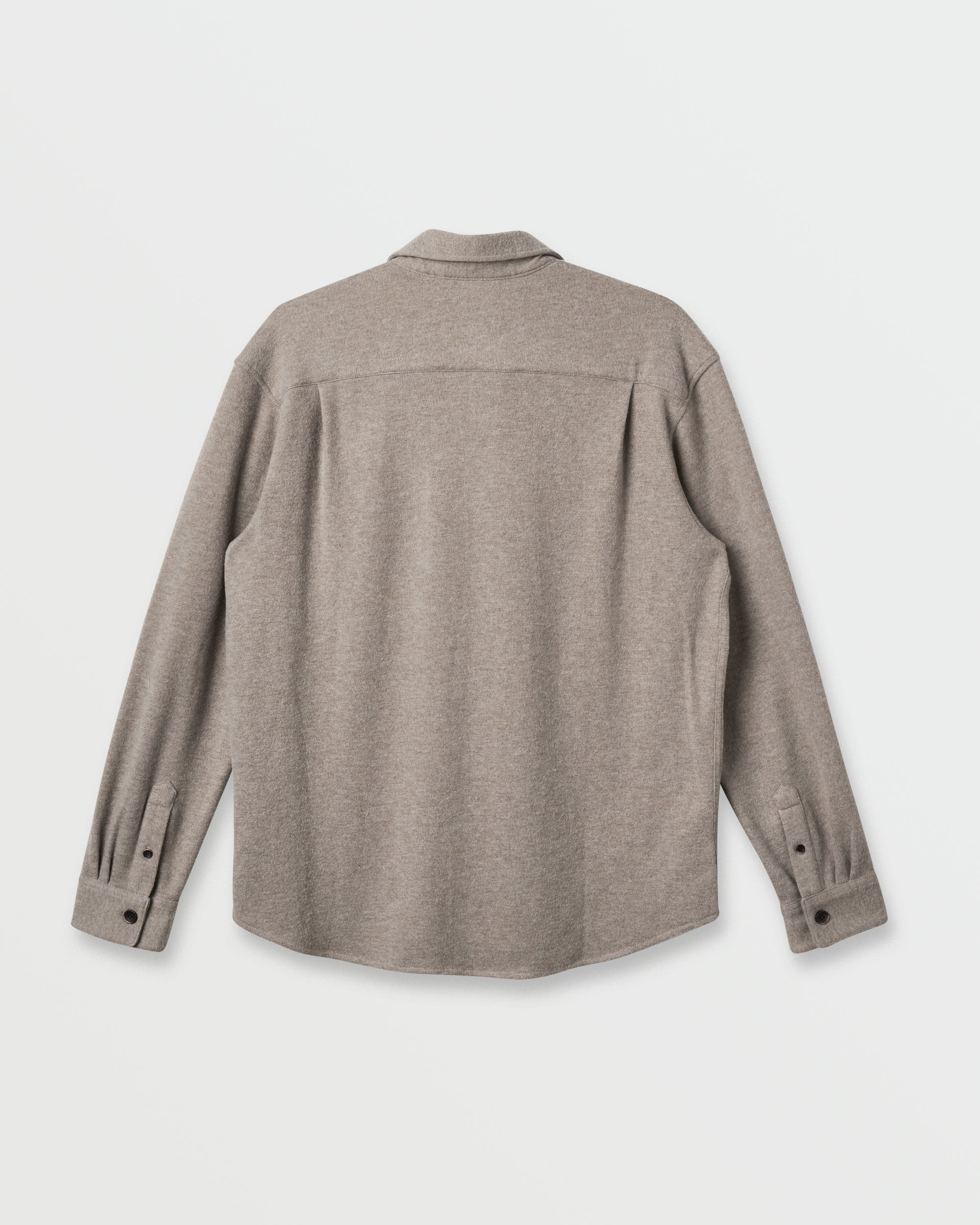Waterman Harvest Flannel Shirt - Taupe Heather - Image 6