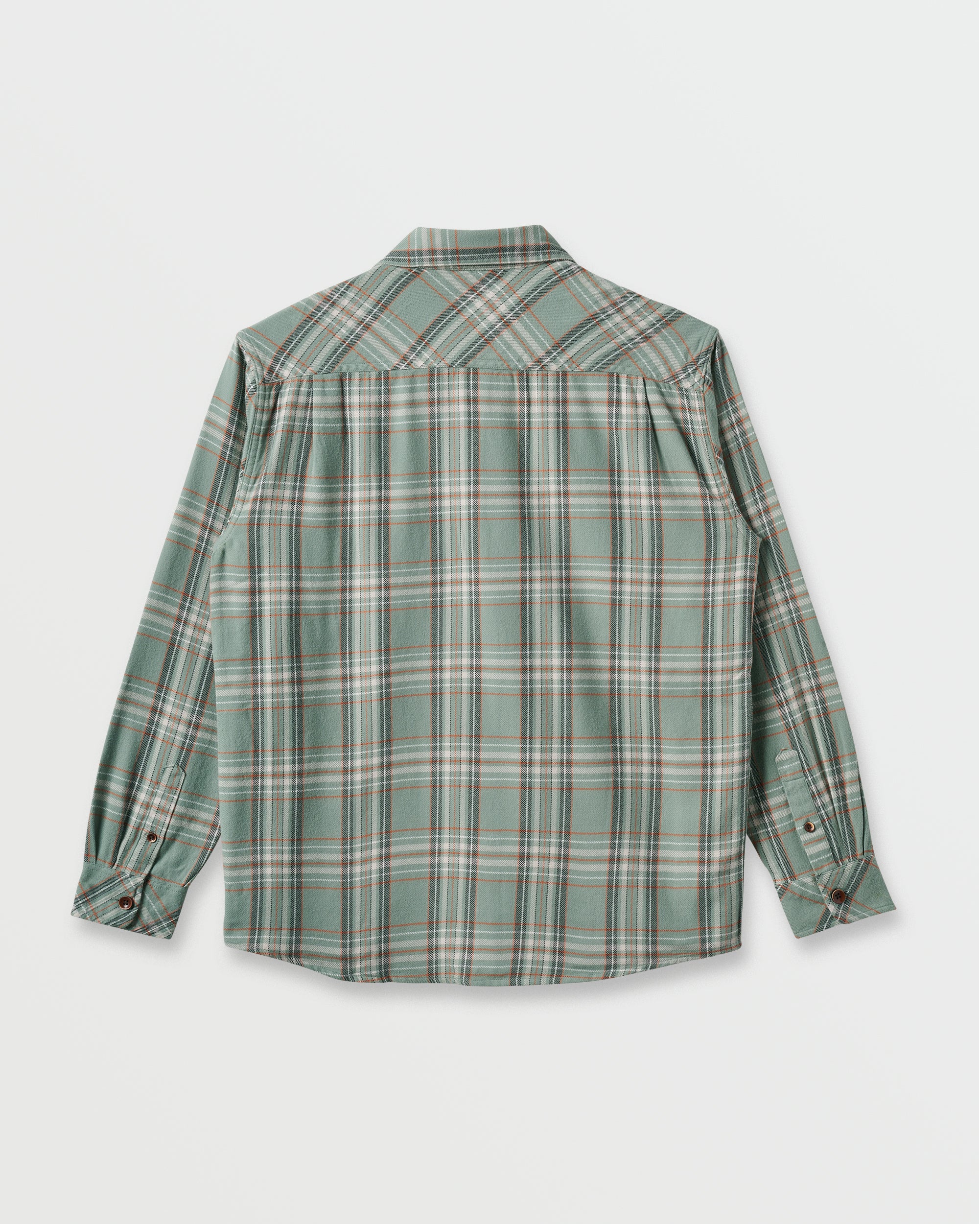Waterman Bodie Flannel Shirt - Chinois Green - Image 6