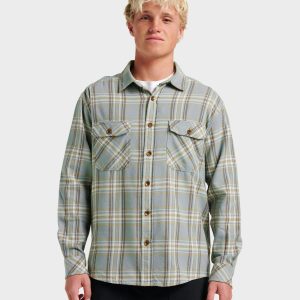Waterman Bodie Flannel Shirt - Chinois Green