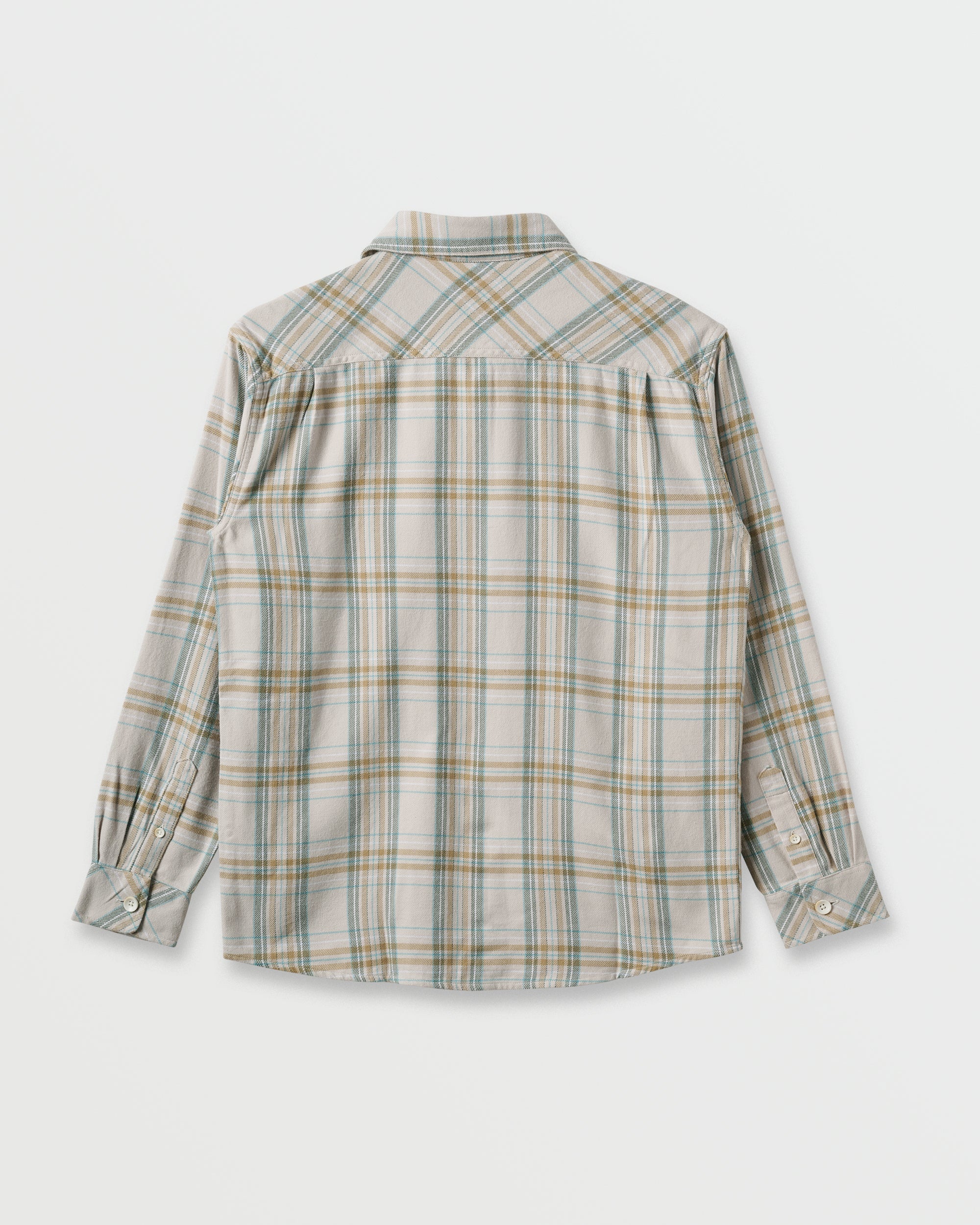 Waterman Bodie Flannel Shirt - Moonbeam - Image 6