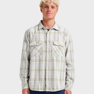 Waterman Bodie Flannel Shirt - Moonbeam