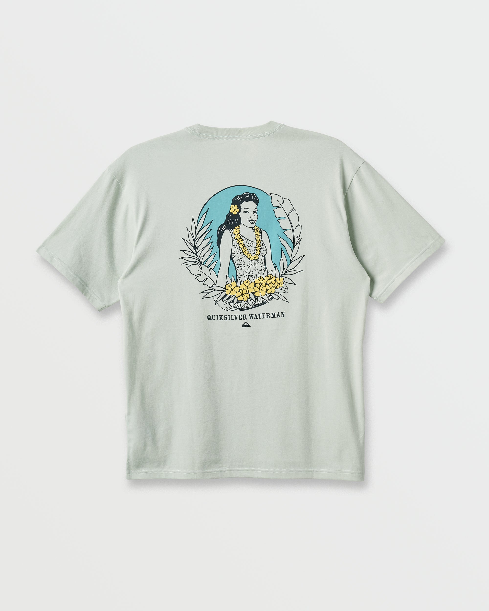 Waterman Aloha Sunset Classic T-shirt - Smoke - Image 6