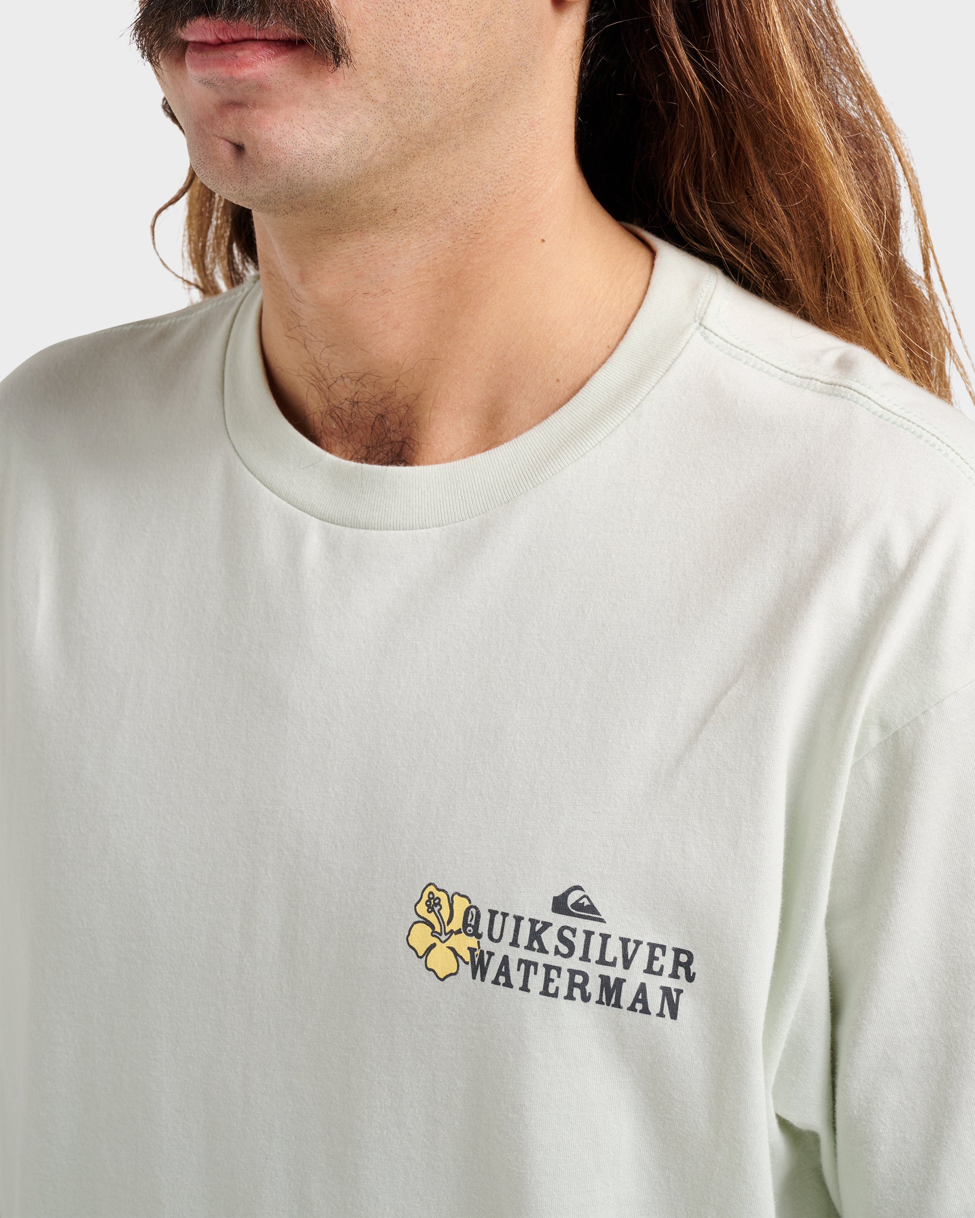 Waterman Aloha Sunset Classic T-shirt - Smoke - Image 4