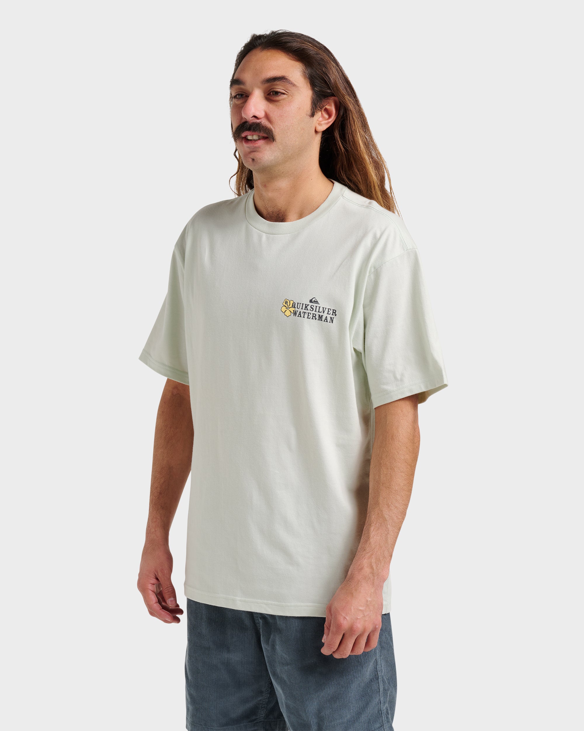 Waterman Aloha Sunset Classic T-shirt - Smoke - Image 3