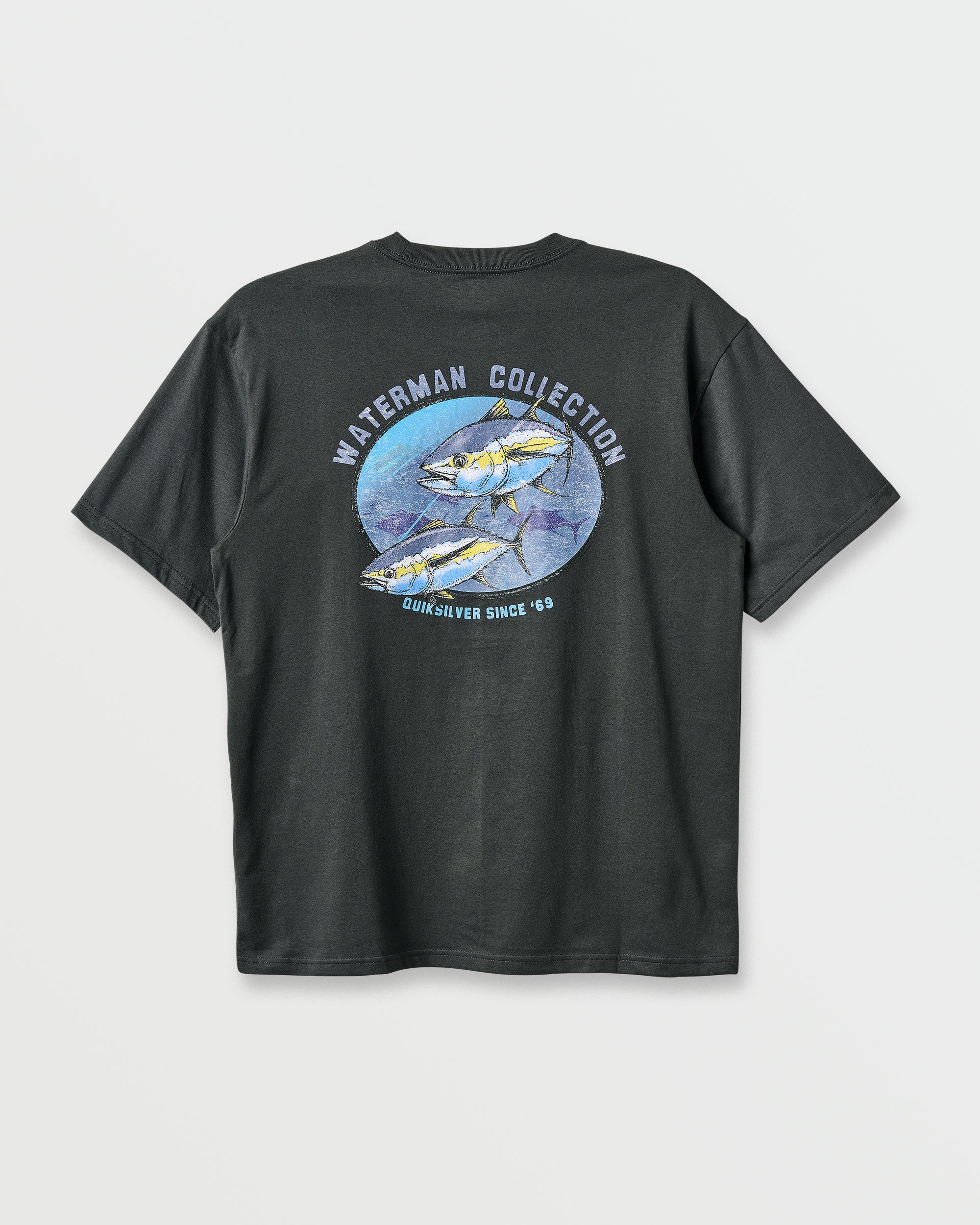 Waterman Double Ahi Classic T-shirt - Phantom - Image 6