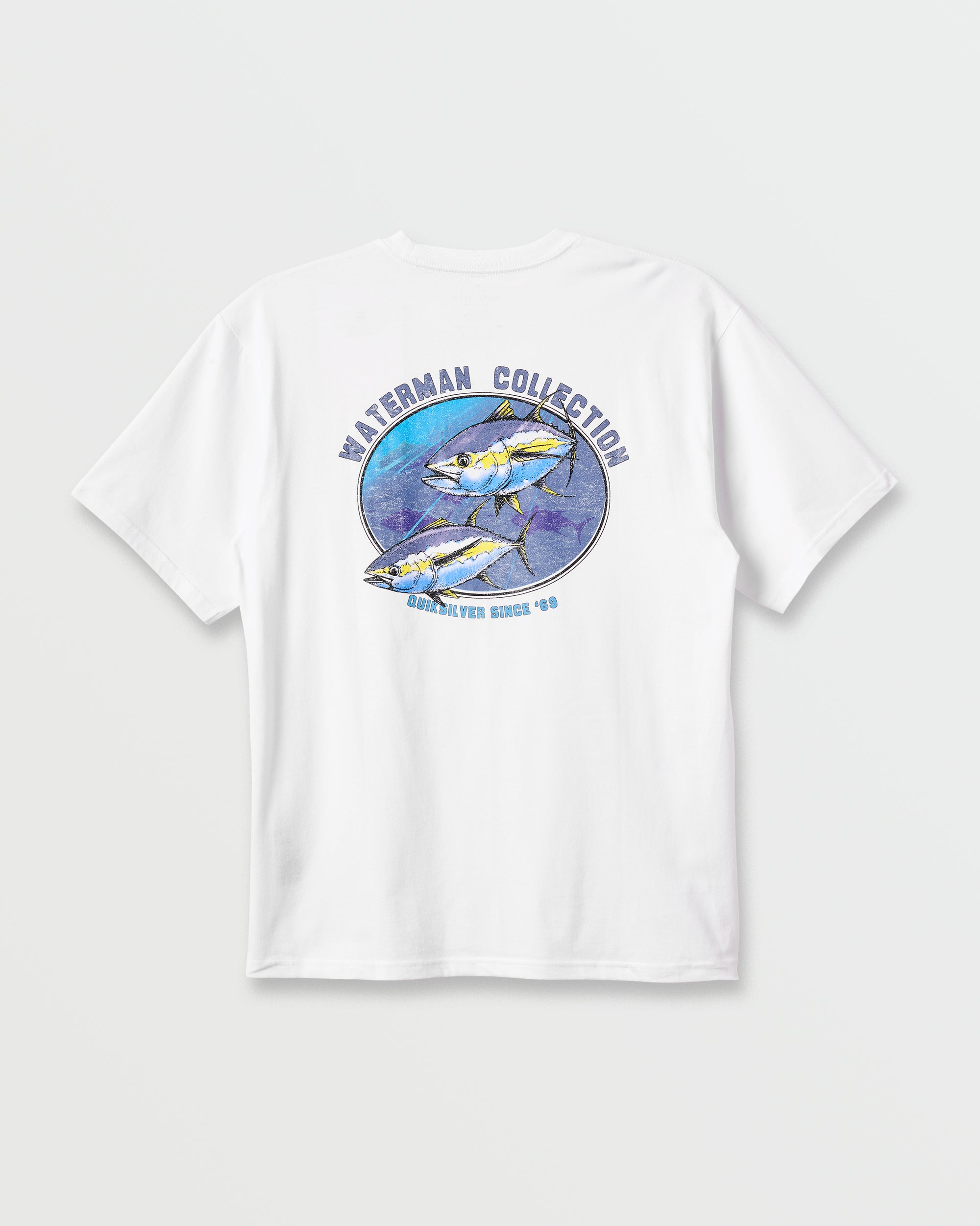 Waterman Double Ahi Classic T-shirt - White - Image 6