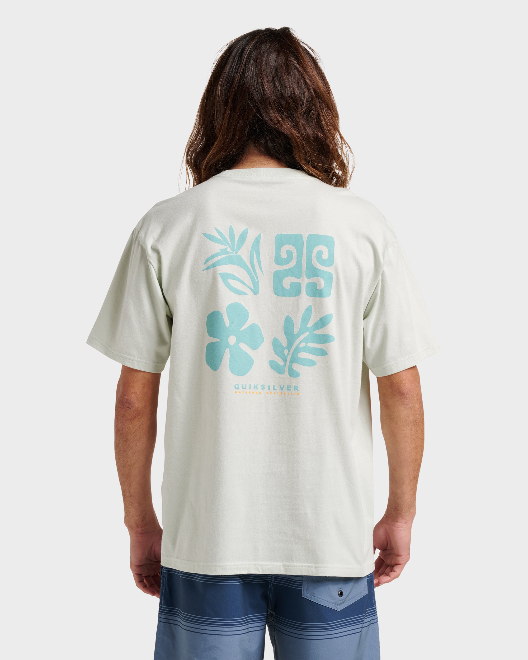 Waterman Back Band Classic T-shirt - Smoke - Image 2
