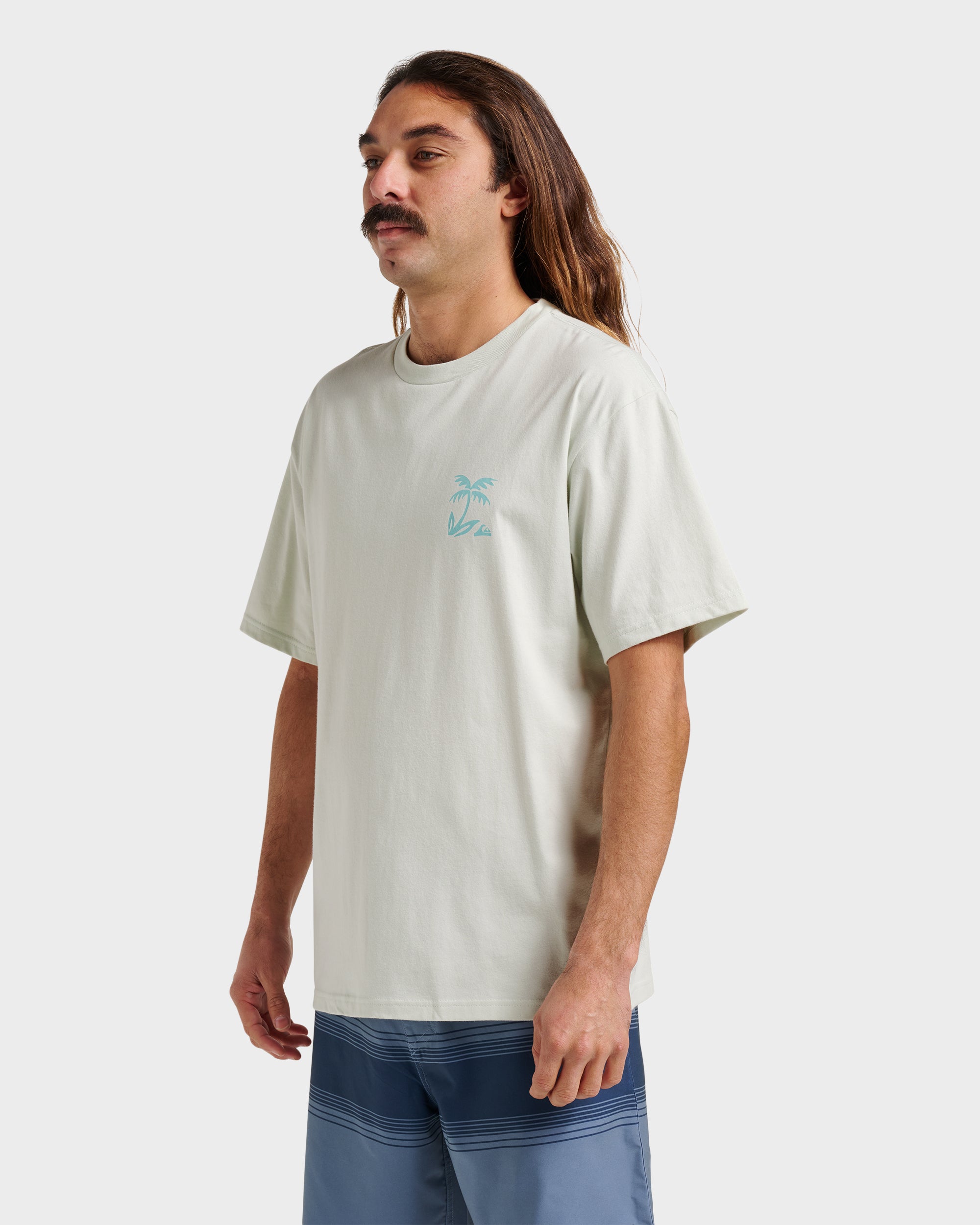 Waterman Back Band Classic T-shirt - Smoke - Image 3