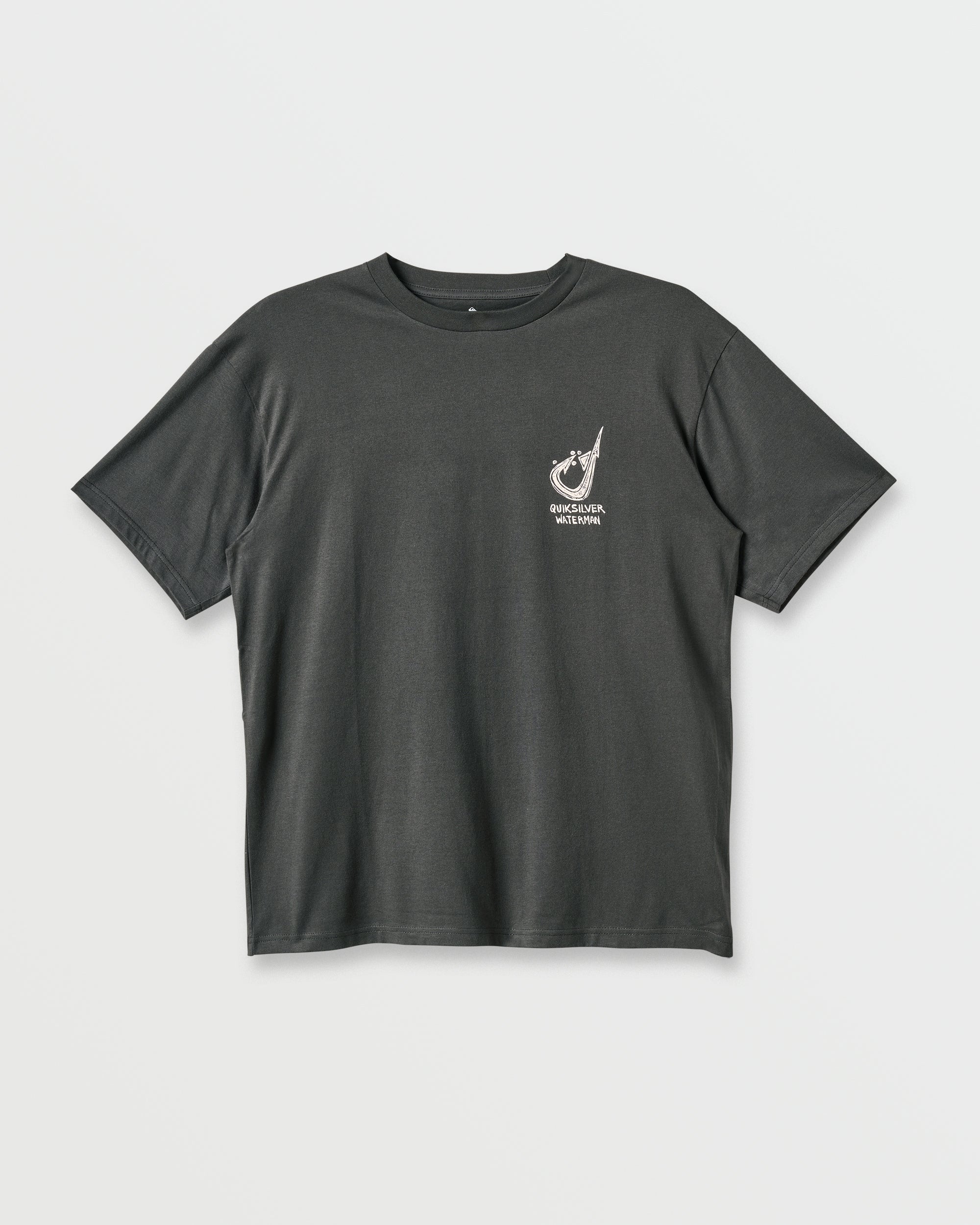 Waterman Hooked On Classic T-shirt - Phantom - Image 5
