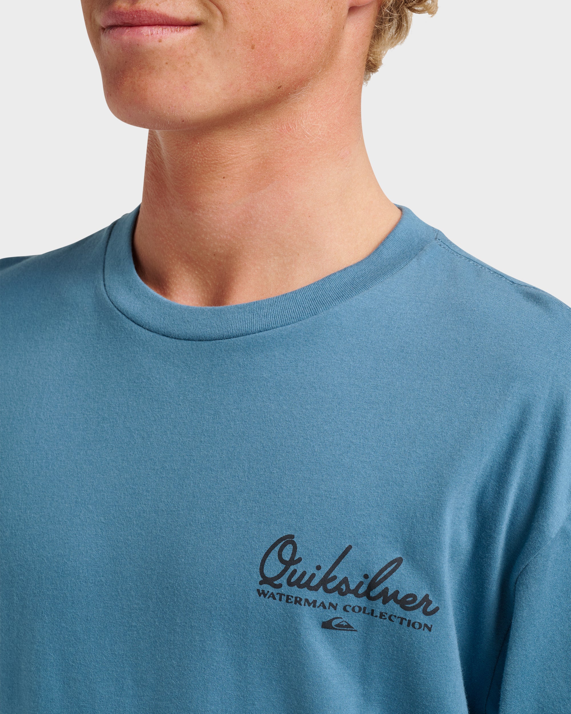 Waterman Pleasure Island Classic T-shirt - Real Teal - Image 4