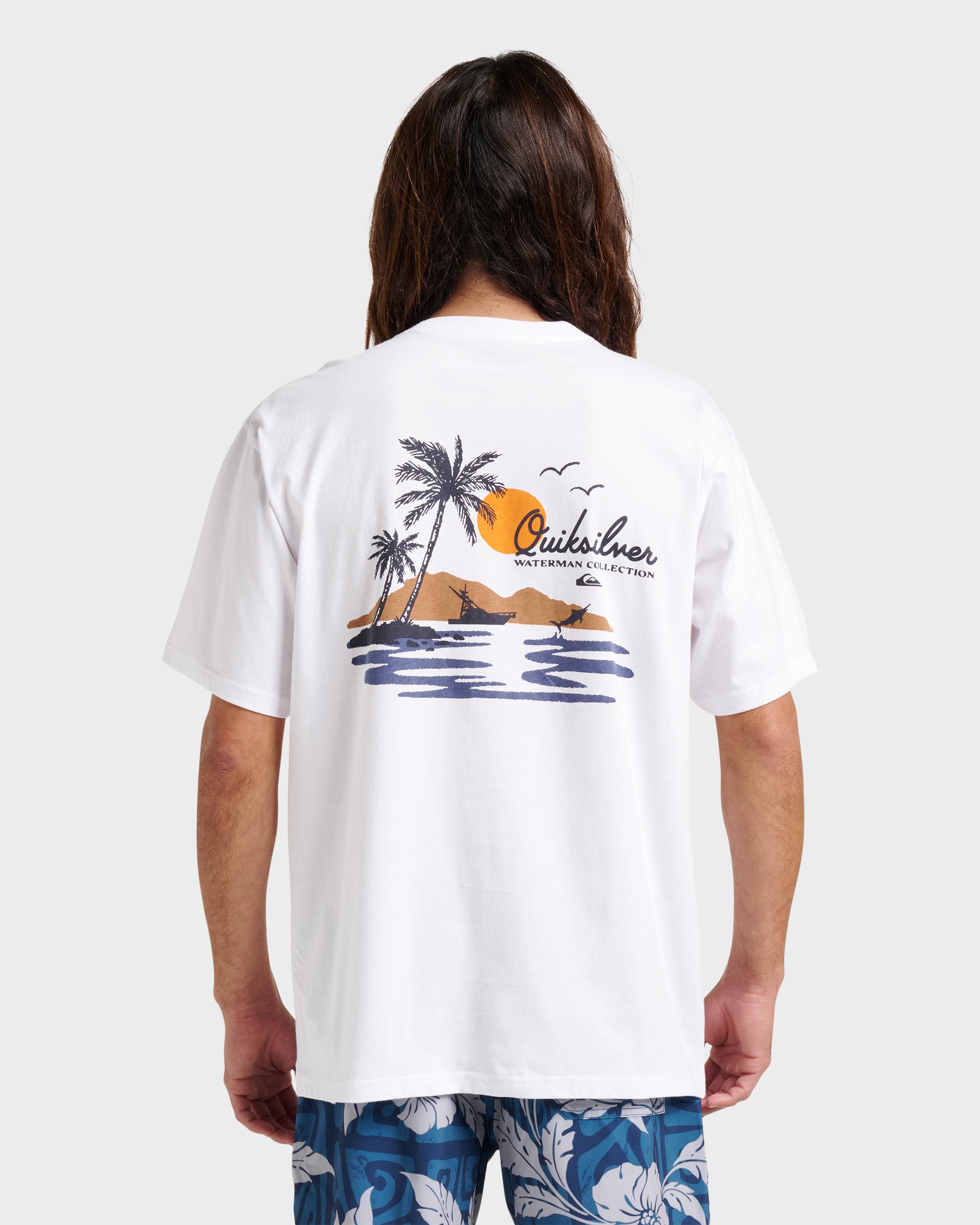 Waterman Pleasure Island Classic T-shirt - White - Image 2