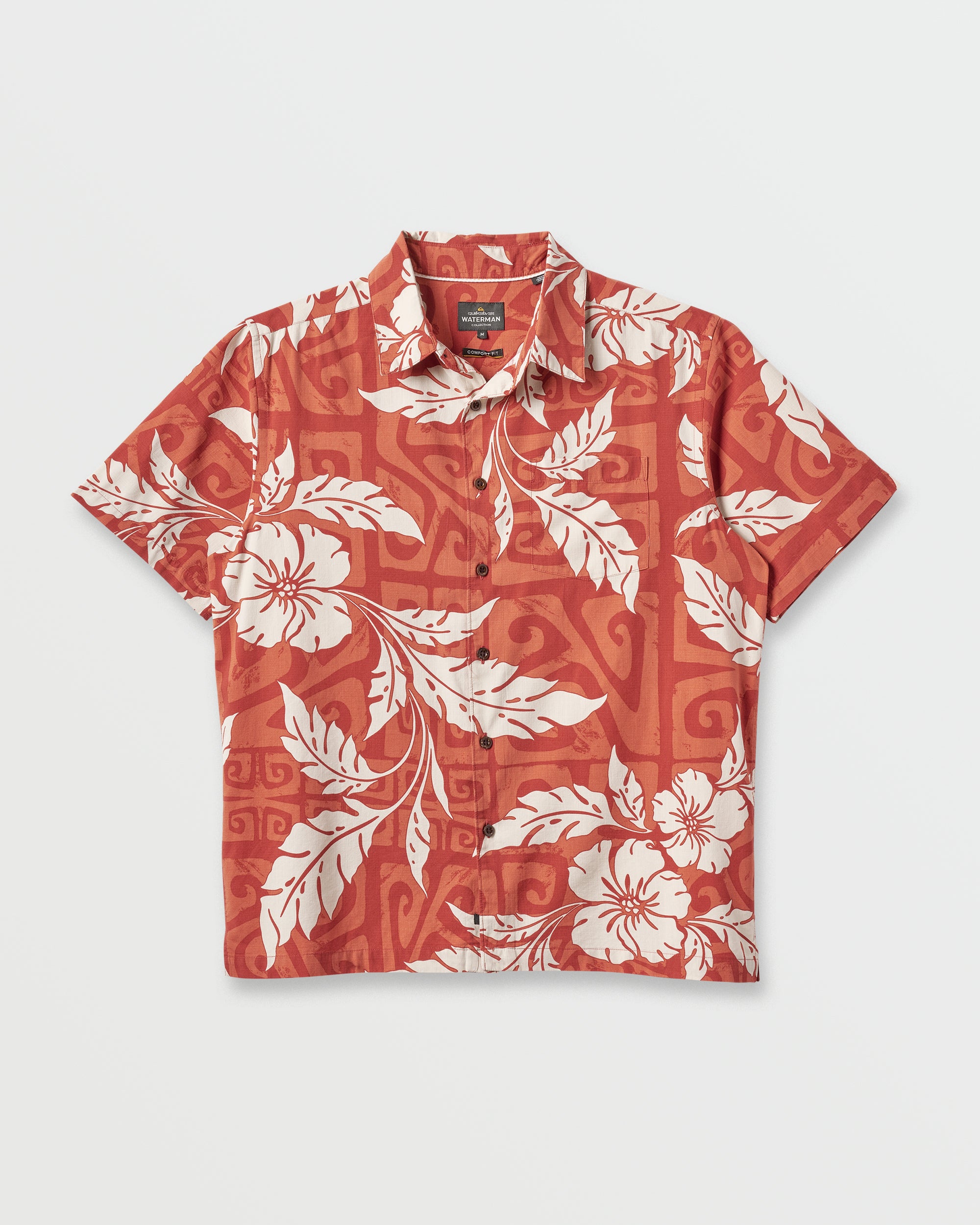 Waterman Beach Shack Shirt - Hot Sauce - Image 5