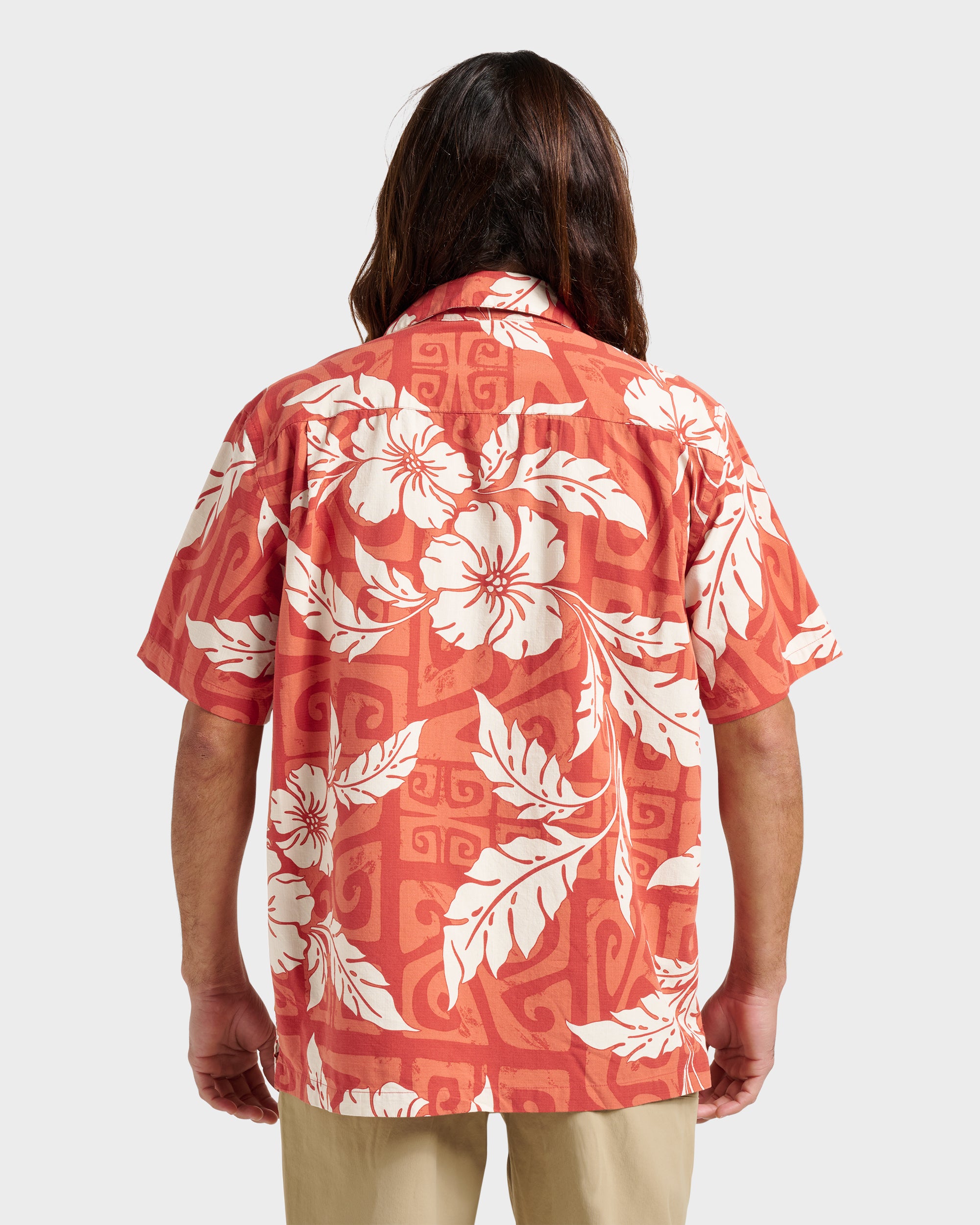 Waterman Beach Shack Shirt - Hot Sauce - Image 2