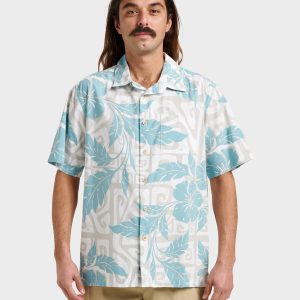 Waterman Beach Shack Shirt - White