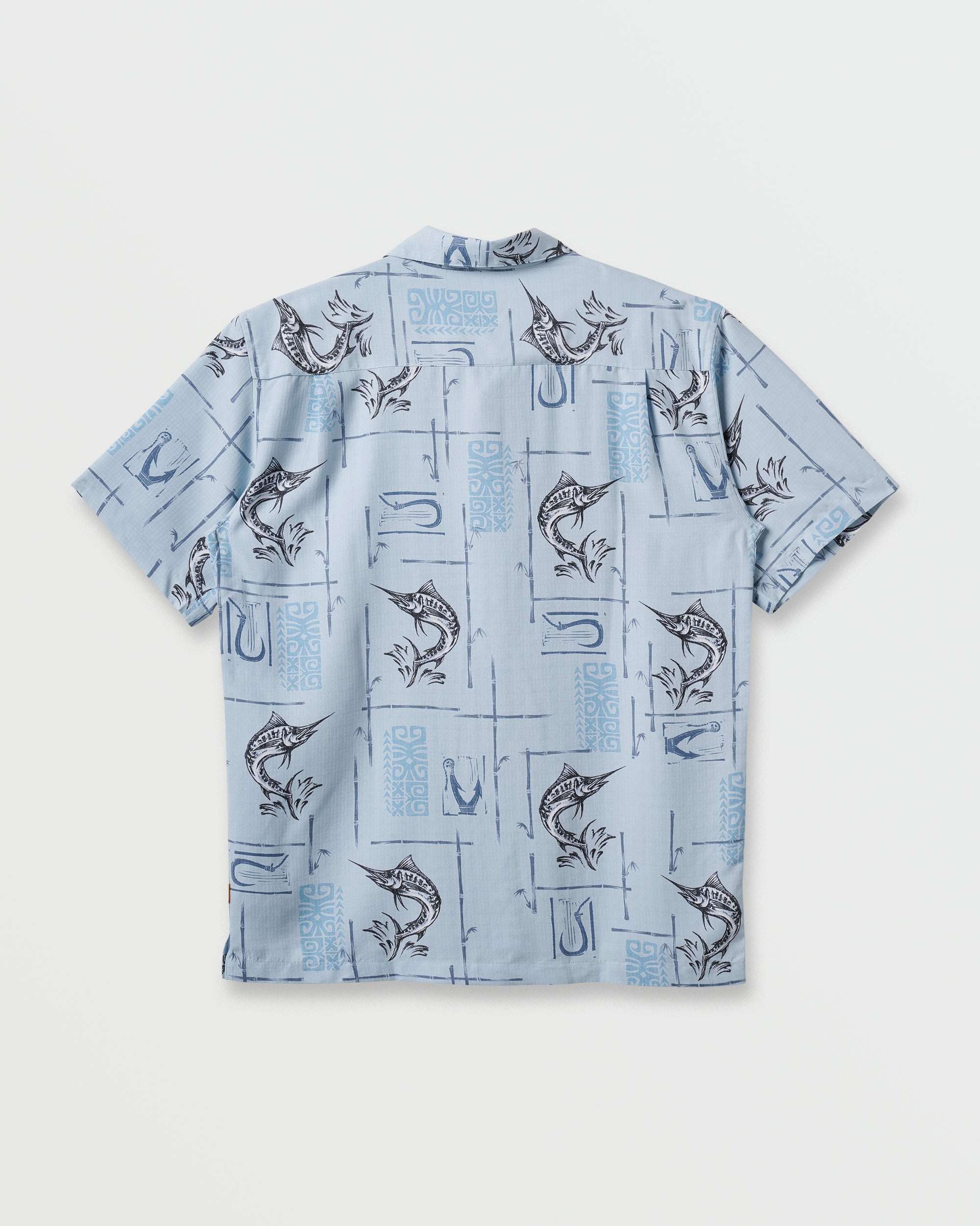 Waterman Big Day Short Sleeve Shirt - Ashley Blue - Image 6