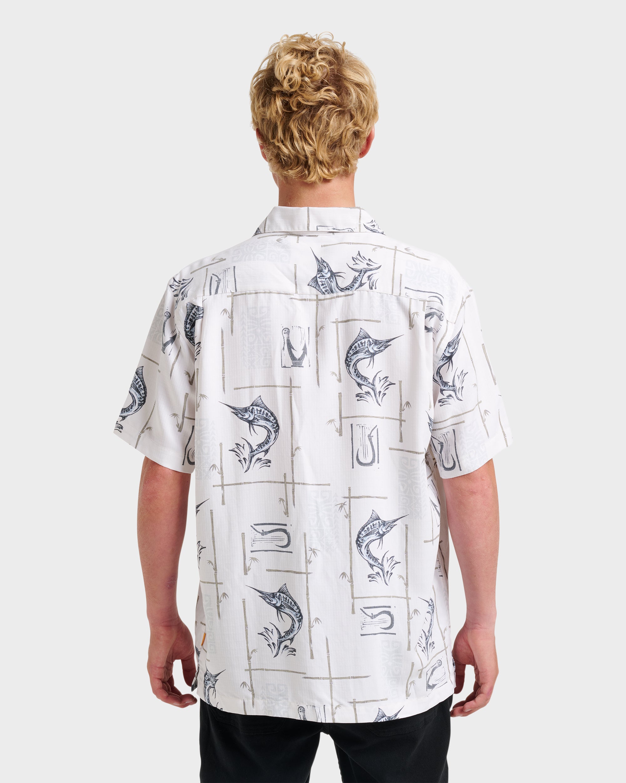 Waterman Big Day Short Sleeve Shirt - White - Image 2
