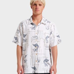 Waterman Big Day Short Sleeve Shirt - White