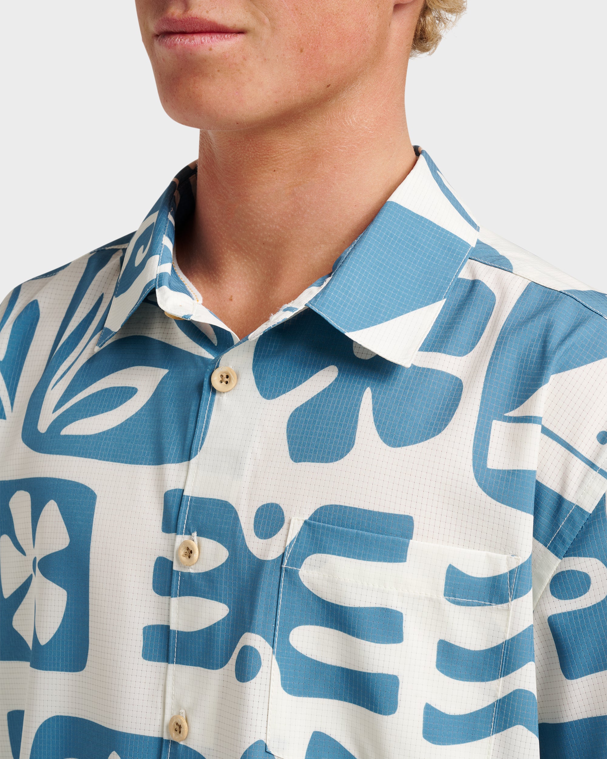 Waterman Dunes Shirt - White - Image 4