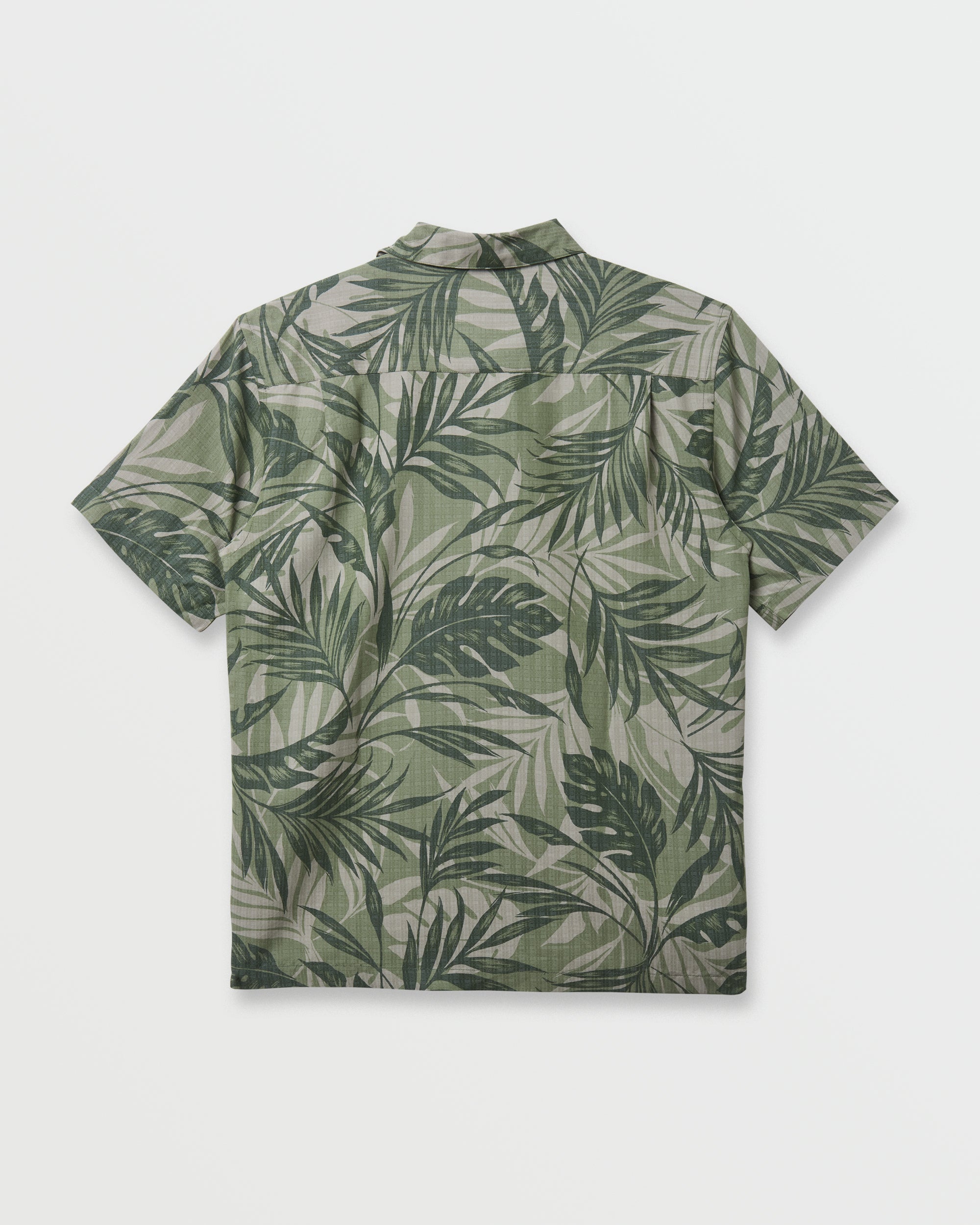 Waterman Botanical Short Sleeve Shirt - Dark Green - Image 6
