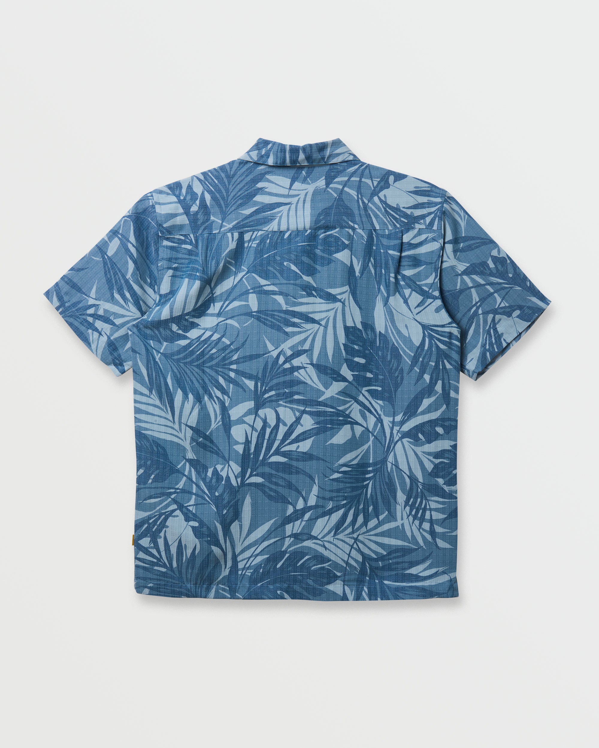 Waterman Botanical Short Sleeve Shirt - Midnight Navy - Image 6