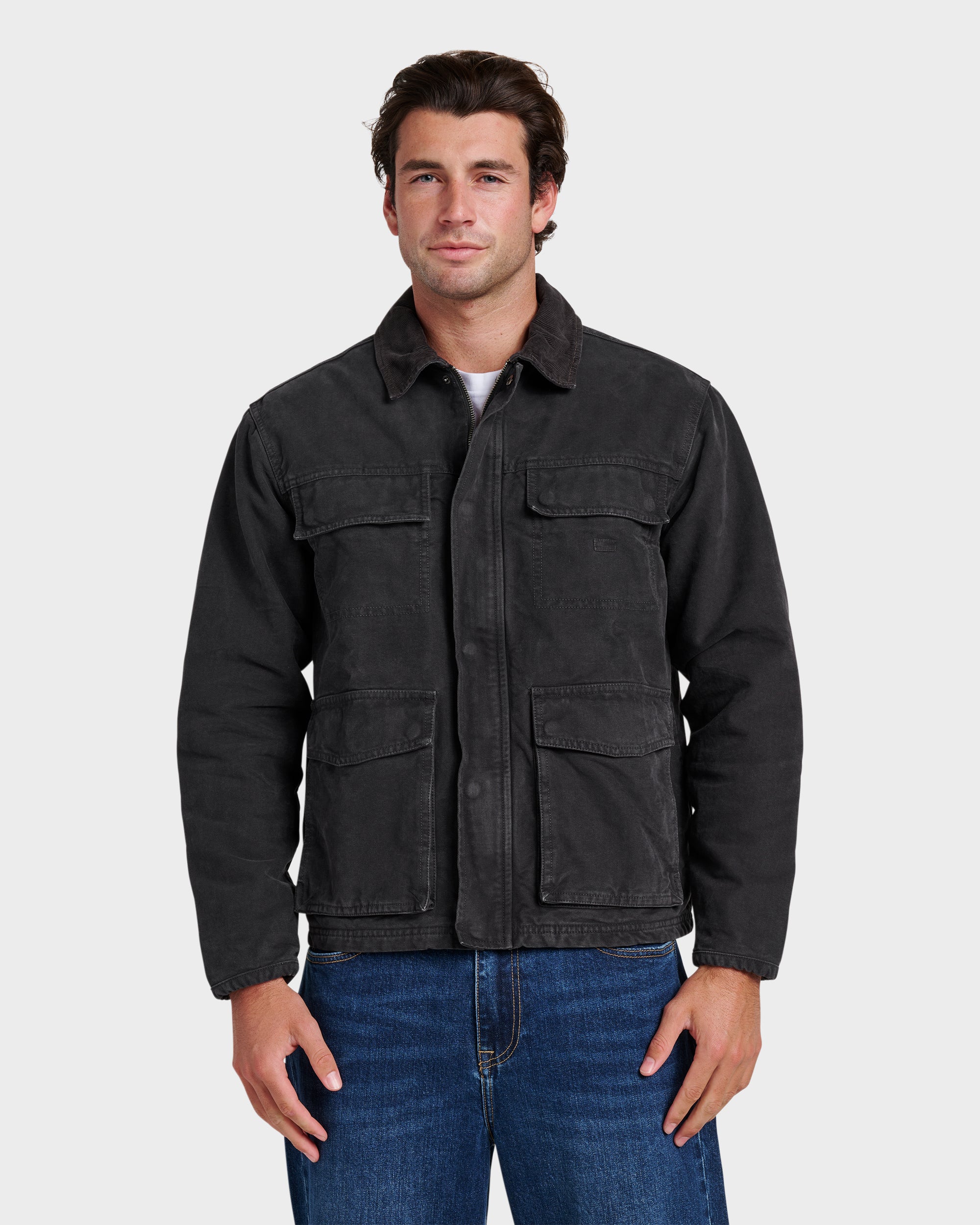 Waterman Refugio Jacket - Phantom - Image 6