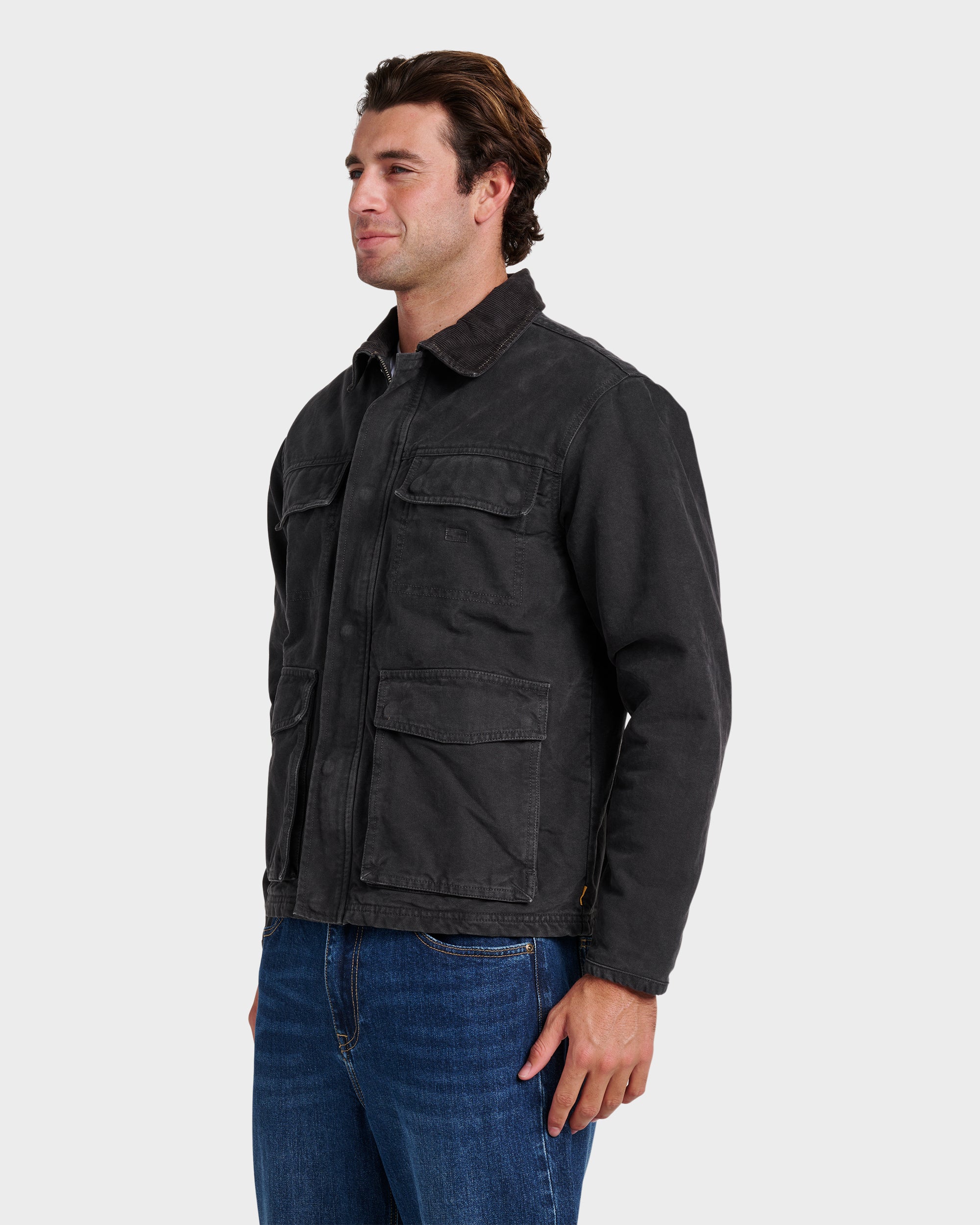 Waterman Refugio Jacket - Phantom - Image 4