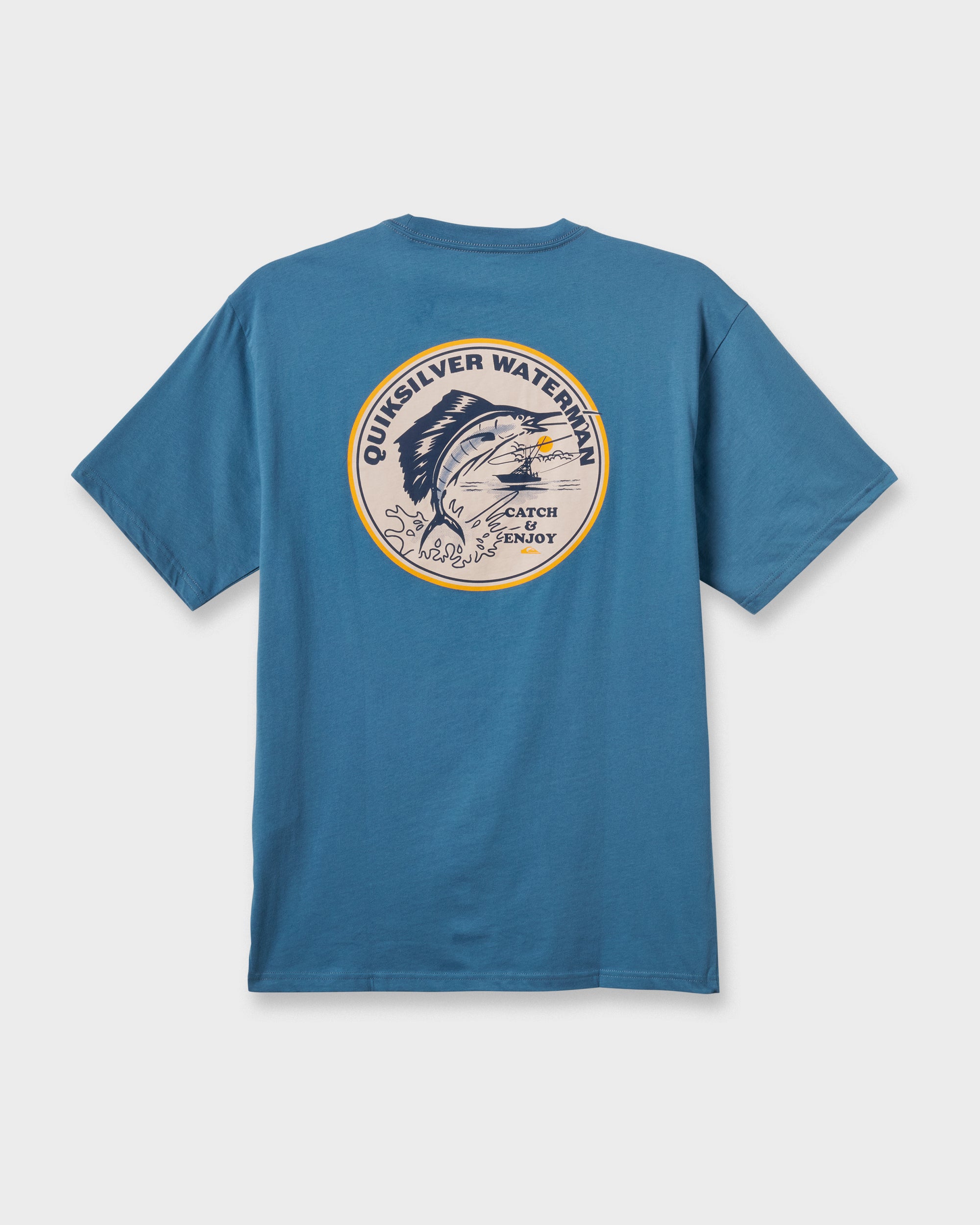 Waterman Catch & Release Classic T-shirt - Real Teal - Image 6