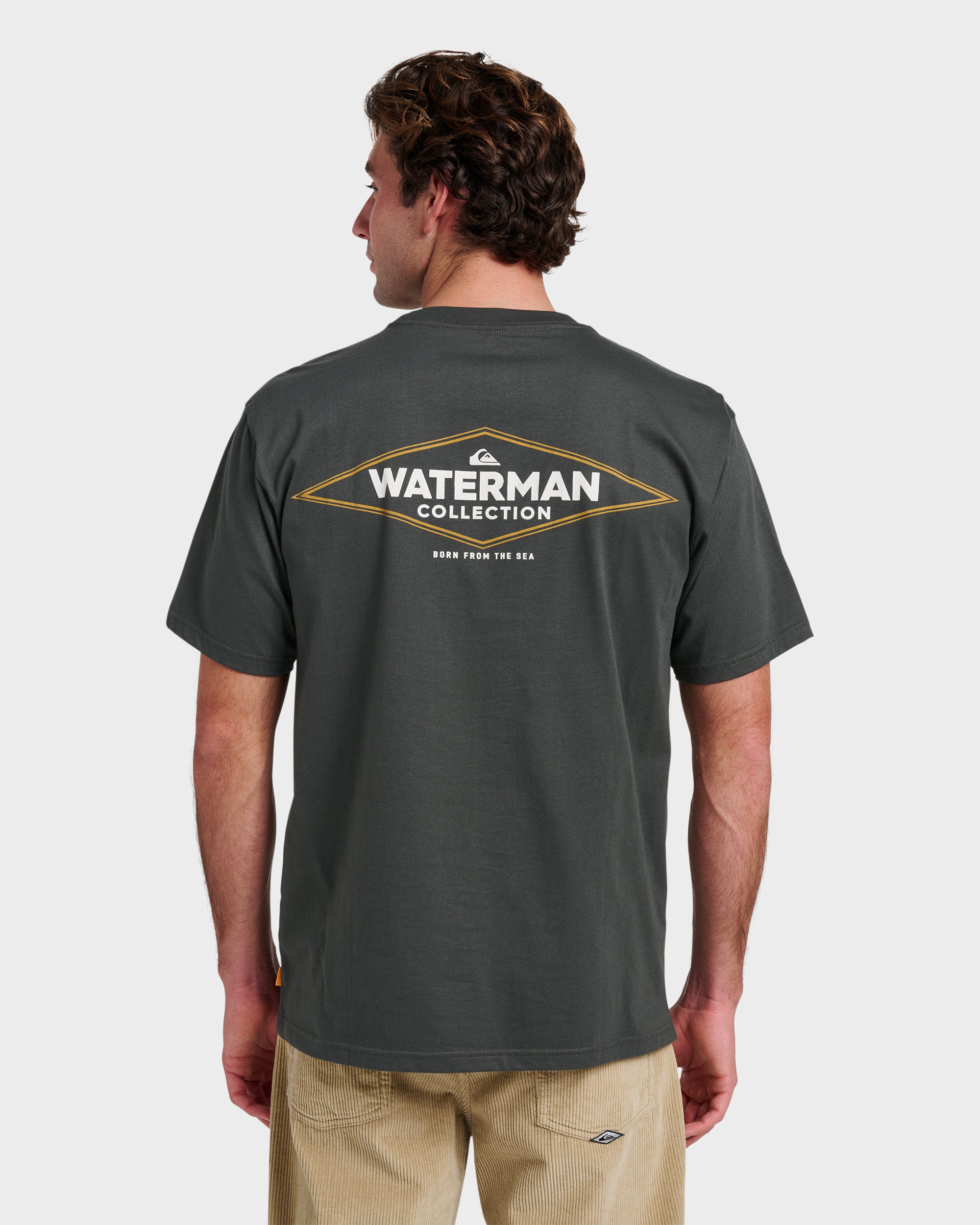 Waterman Diamond Classic T-shirt - Phantom - Image 2