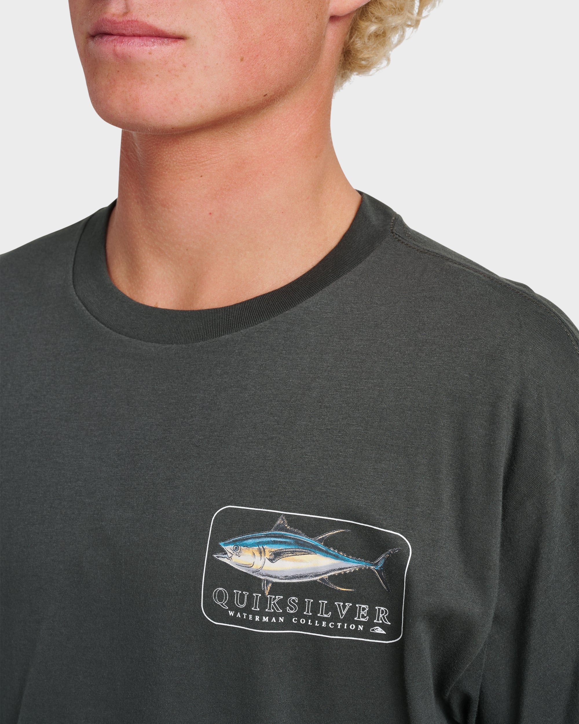 Waterman Yellowfinner Classic T-shirt - Phantom - Image 4