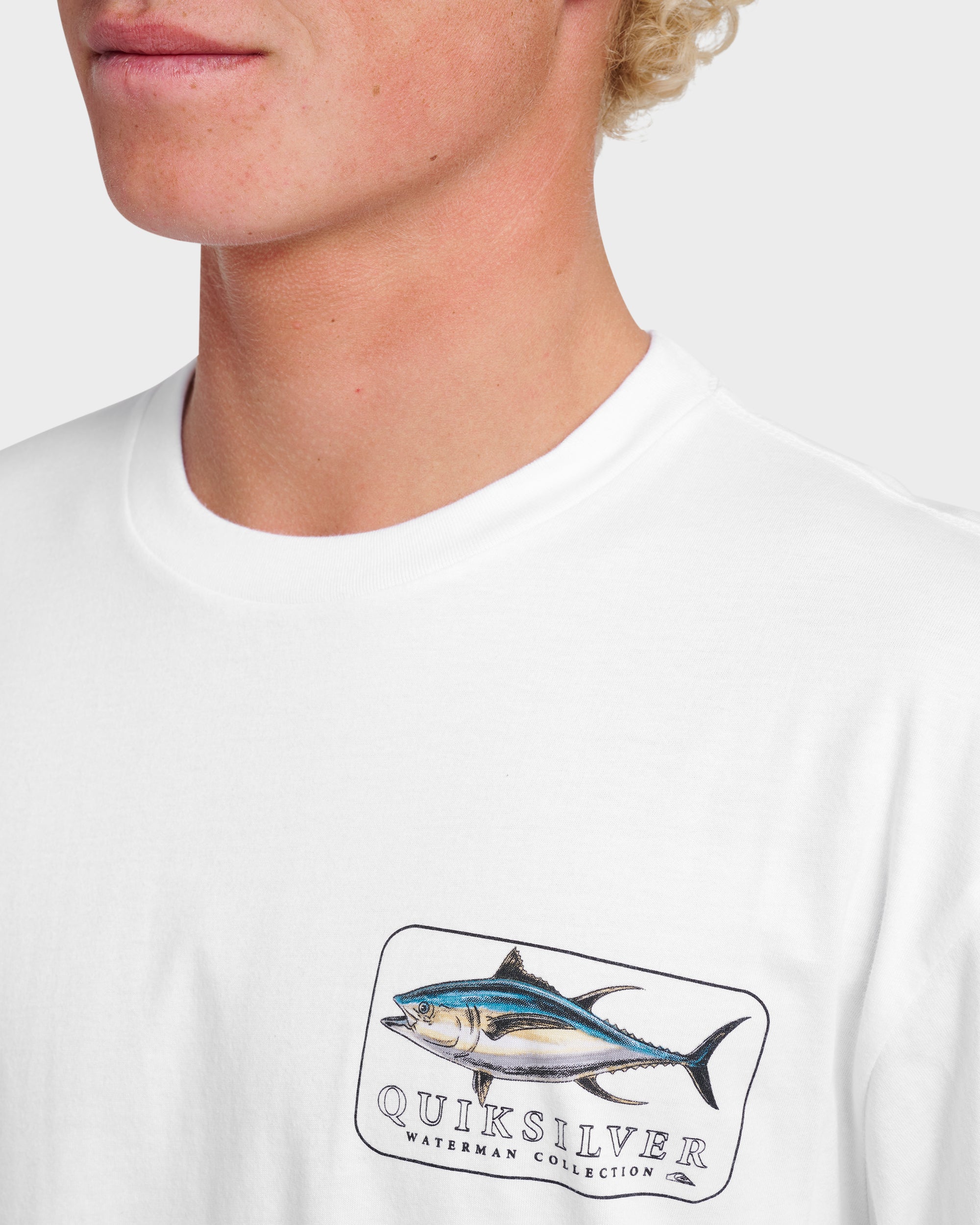 Waterman Yellowfinner Classic T-shirt - White - Image 4