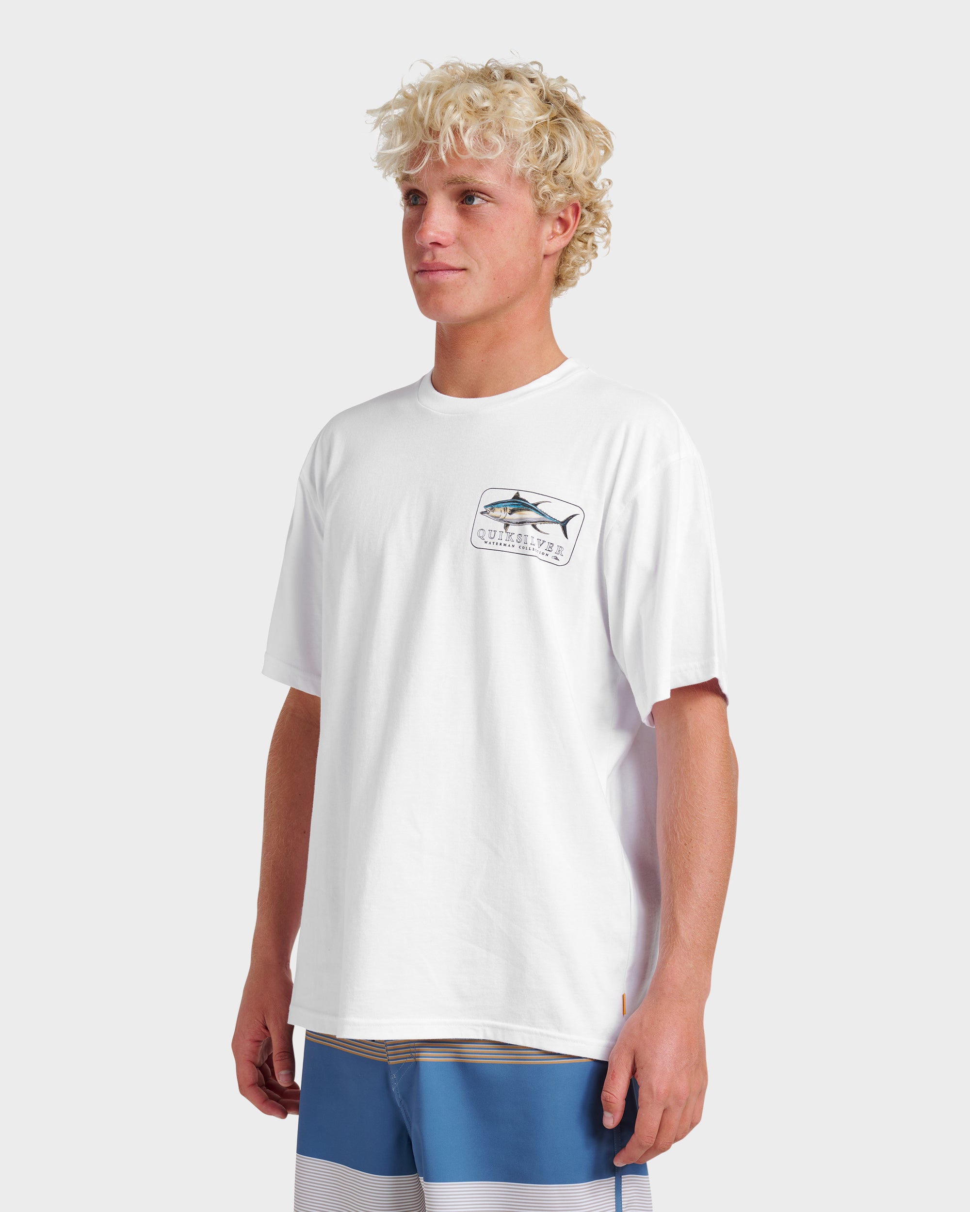 Waterman Yellowfinner Classic T-shirt - White - Image 3