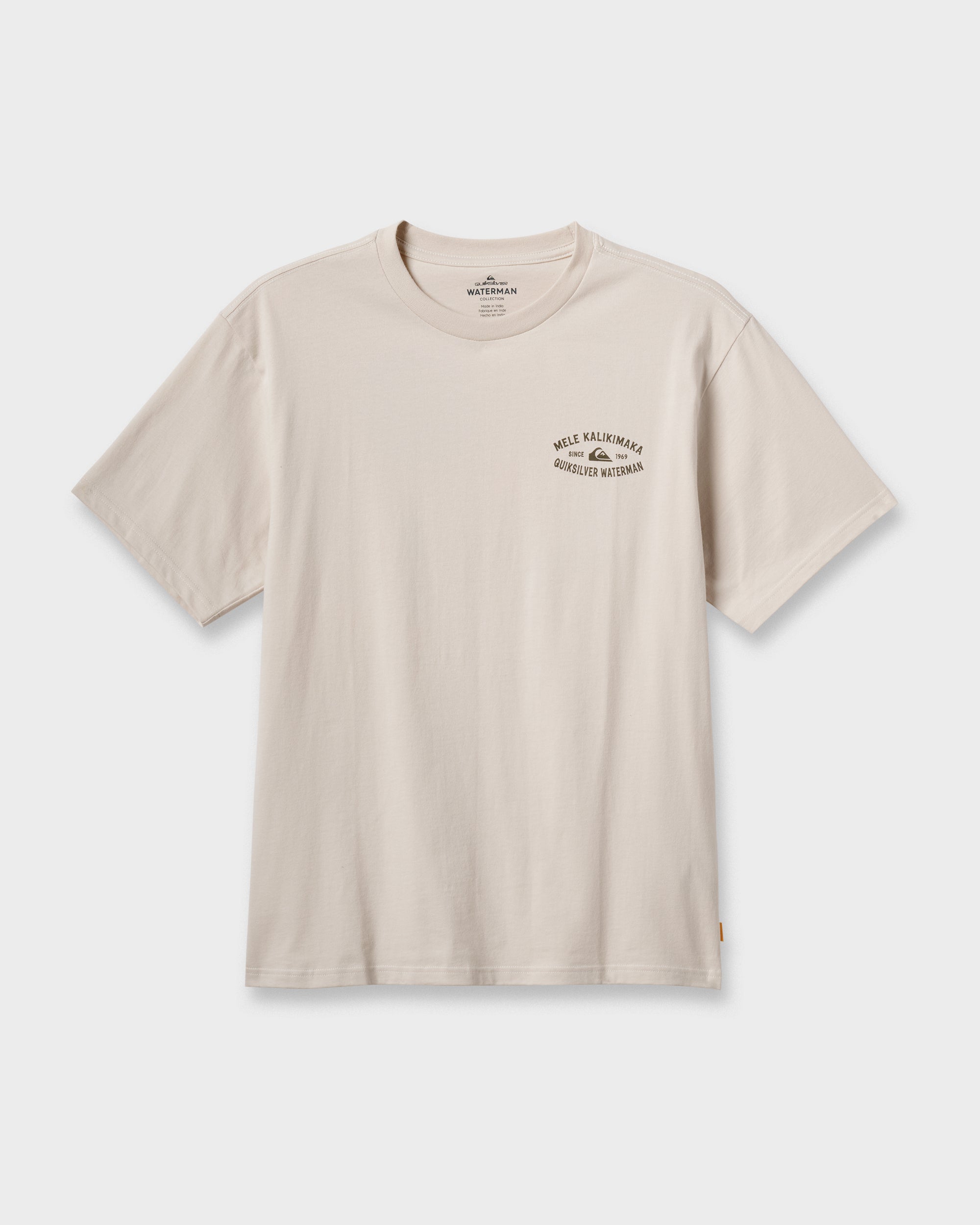 Waterman Tiki Holiday Classic T-shirt - Moonbeam - Image 5