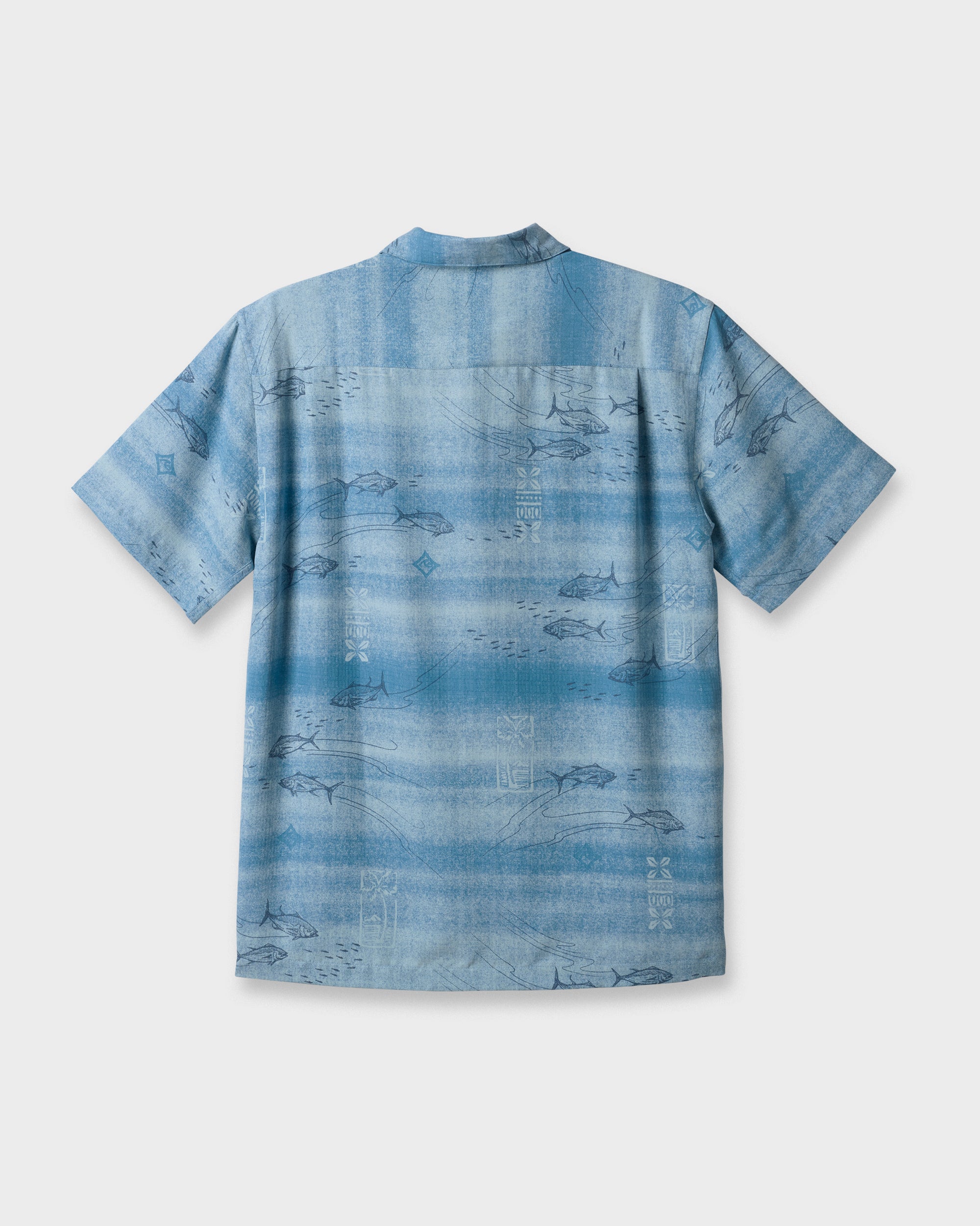 Waterman Go Fish Shirt - Sterling Blue - Image 6