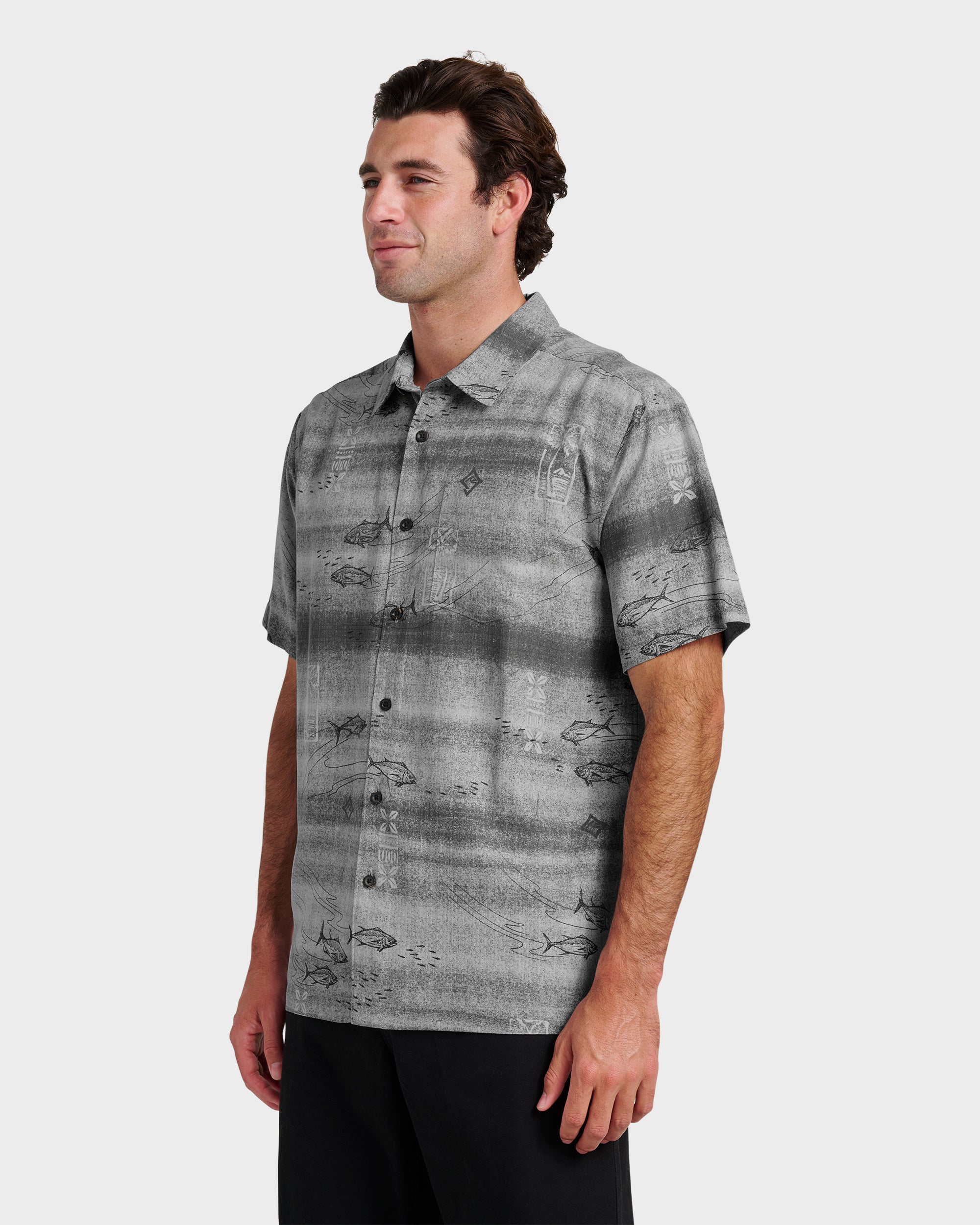 Waterman Go Fish Shirt - Phantom - Image 3