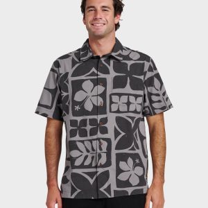 Waterman Tiki Island Shirt - Phantom