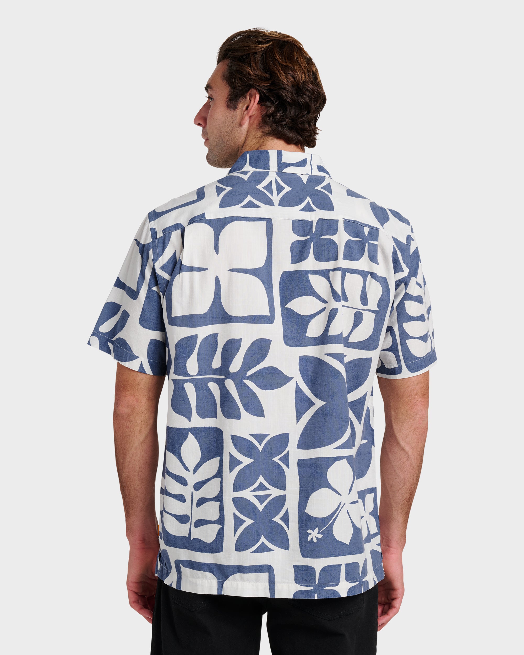 Waterman Tiki Island Shirt - Flint Stone - Image 2