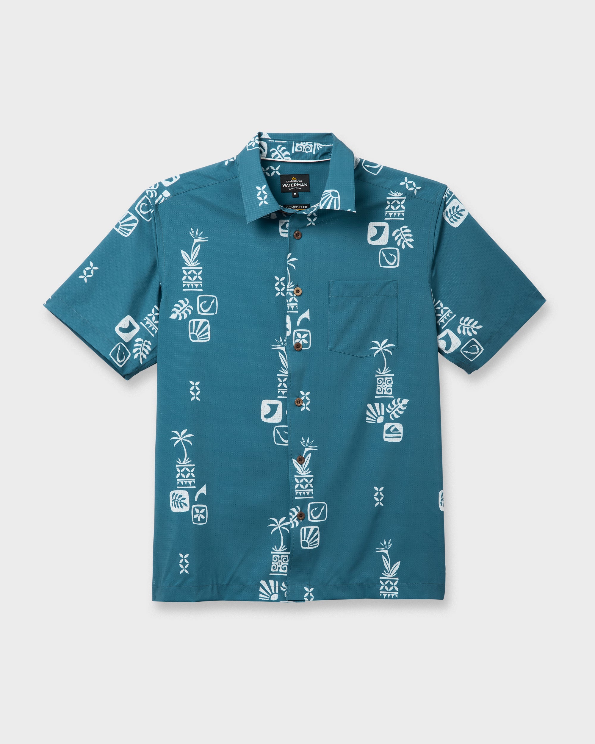 Waterman Mystic Fin Shirt - Real Teal - Image 5