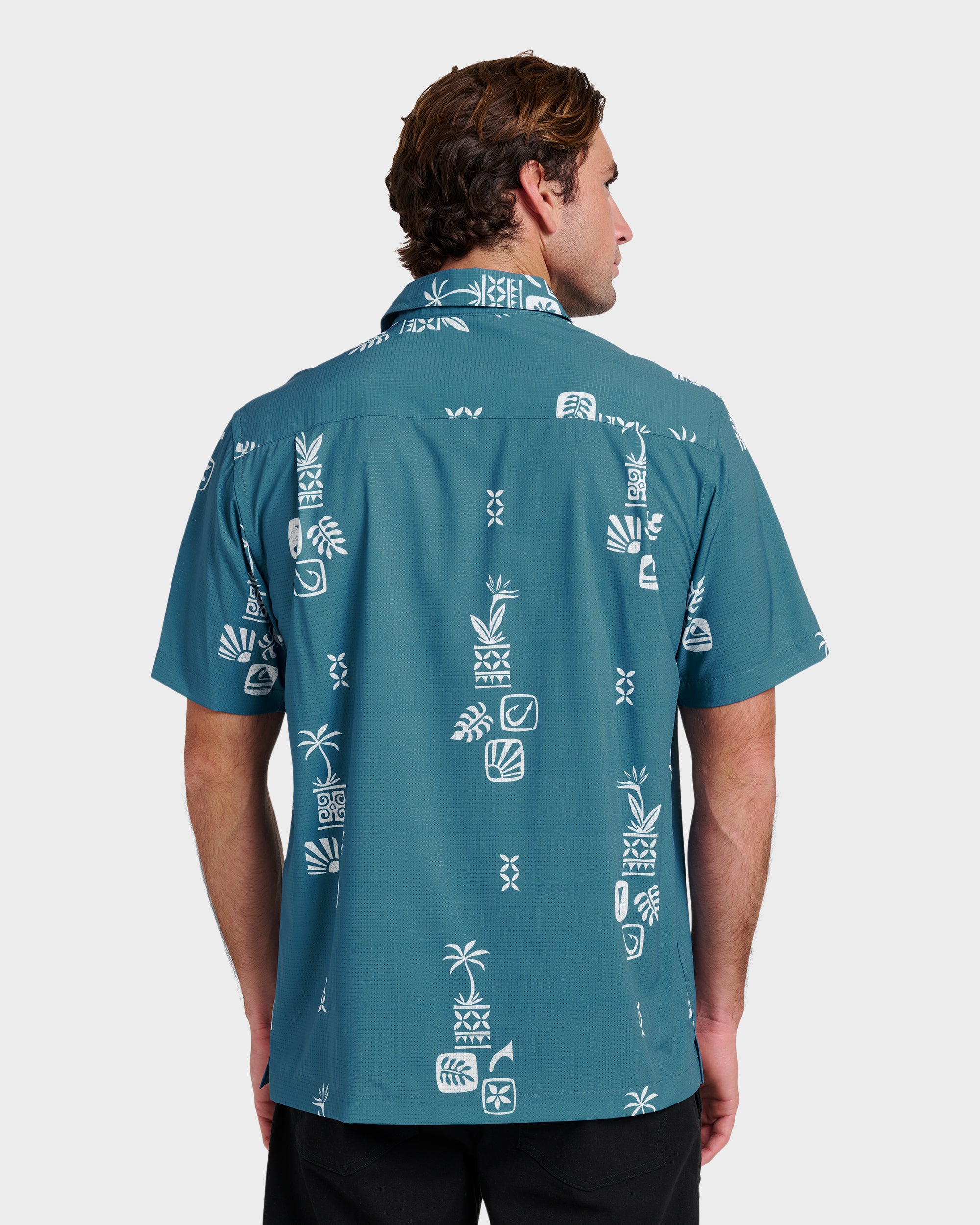 Waterman Mystic Fin Shirt - Real Teal - Image 2