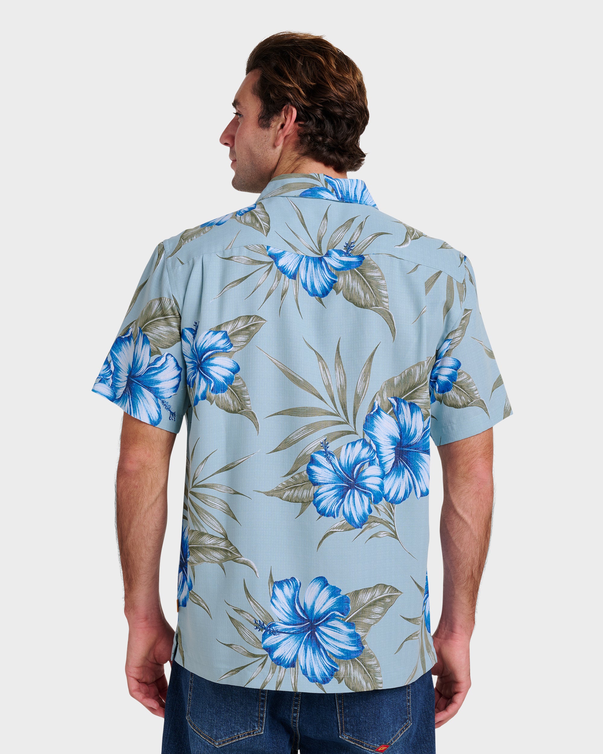 Waterman Tropical Dream Shirt - Sterling Blue - Image 2
