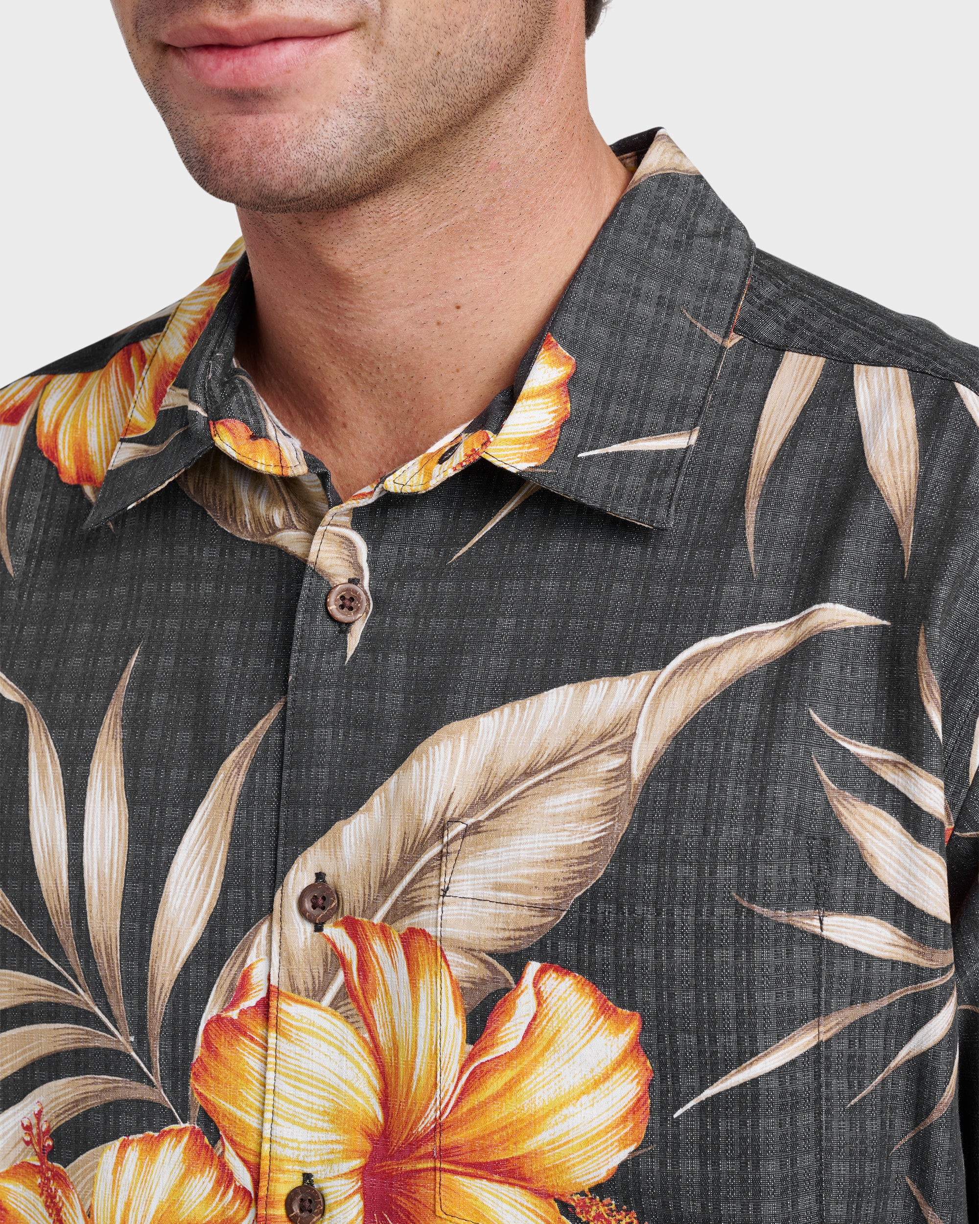 Waterman Tropical Dream Shirt - Black - Image 5