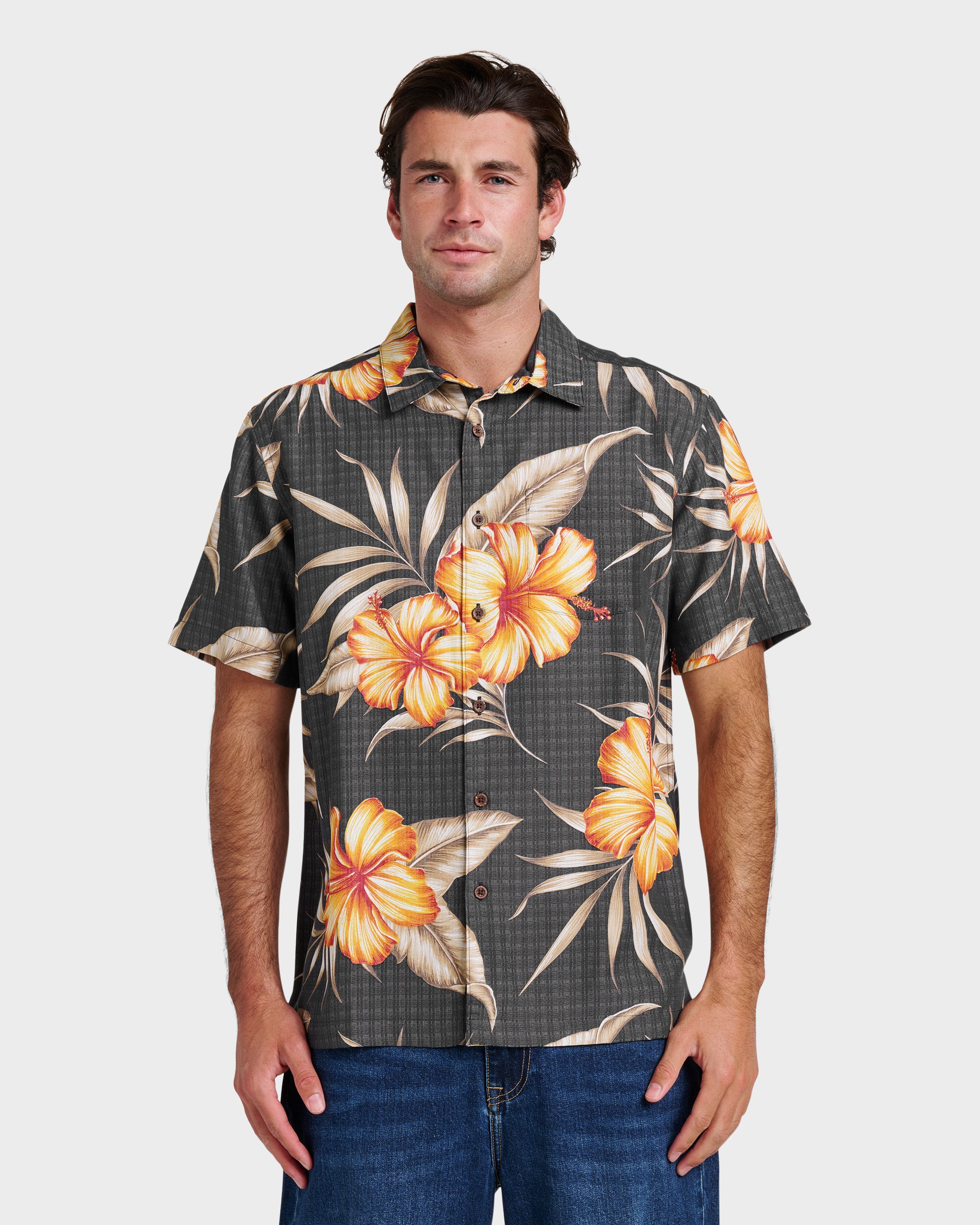 Waterman Tropical Dream Shirt - Black - Image 2