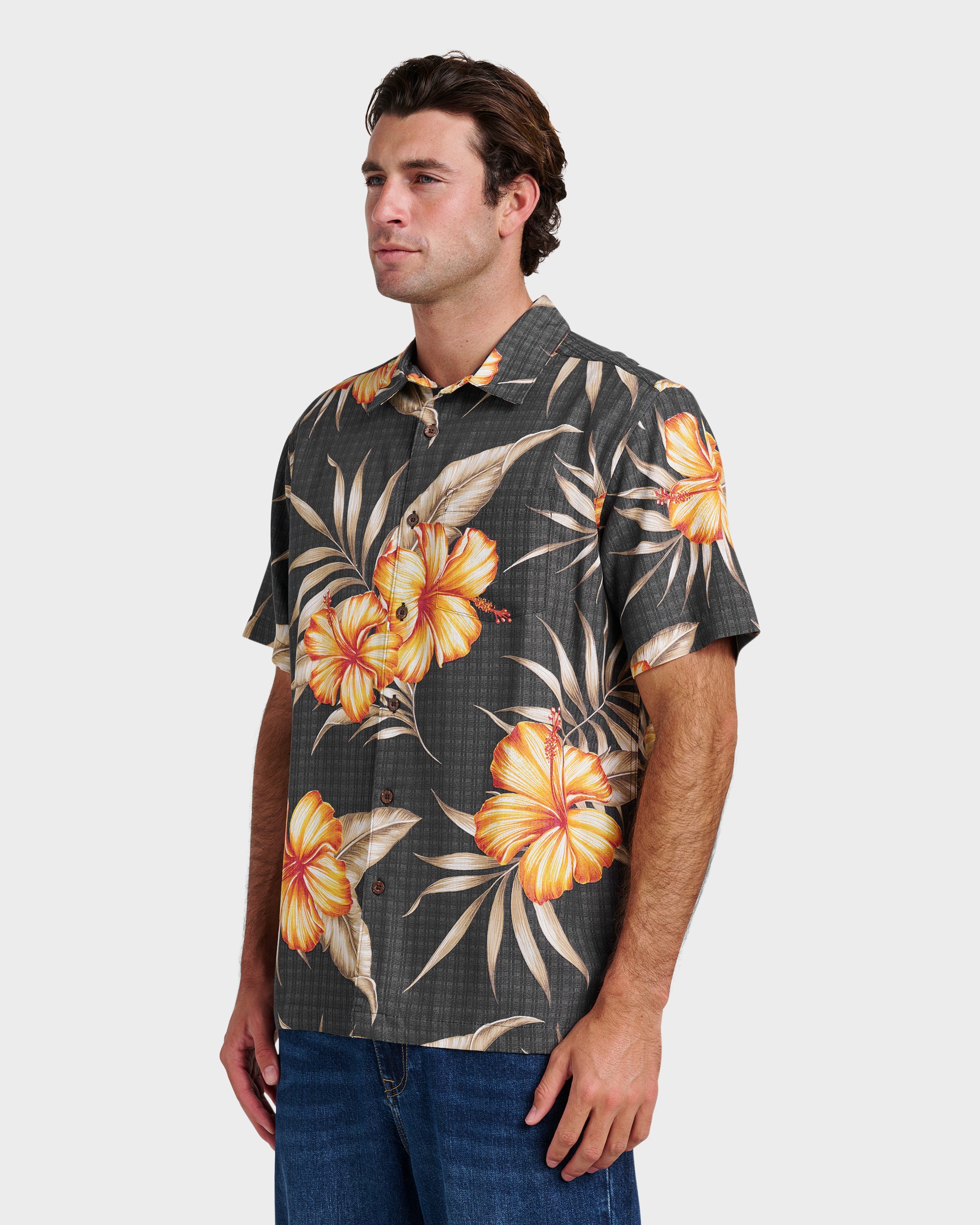 Waterman Tropical Dream Shirt - Black - Image 4