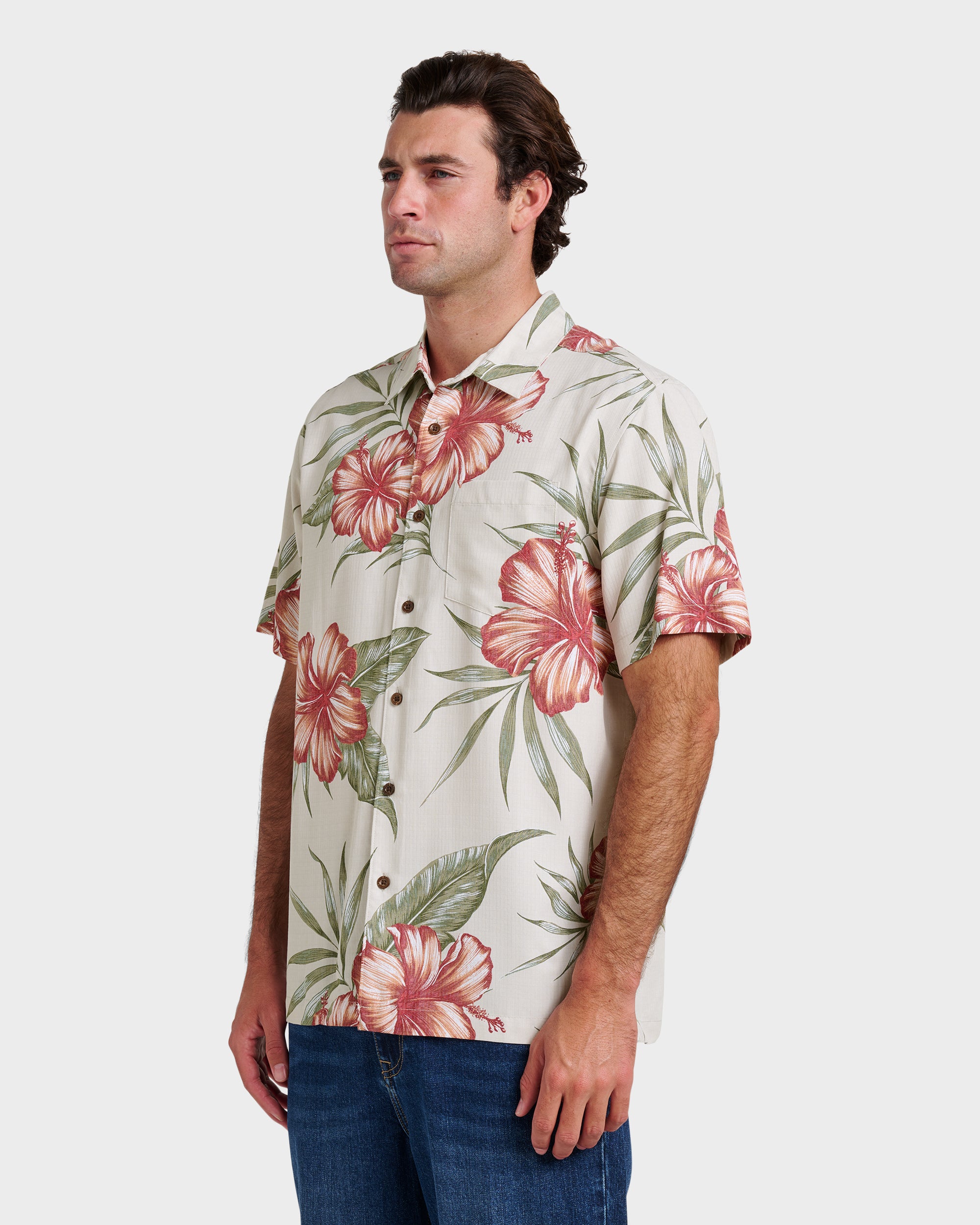 Waterman Tropical Dream Shirt - Moonbeam - Image 3