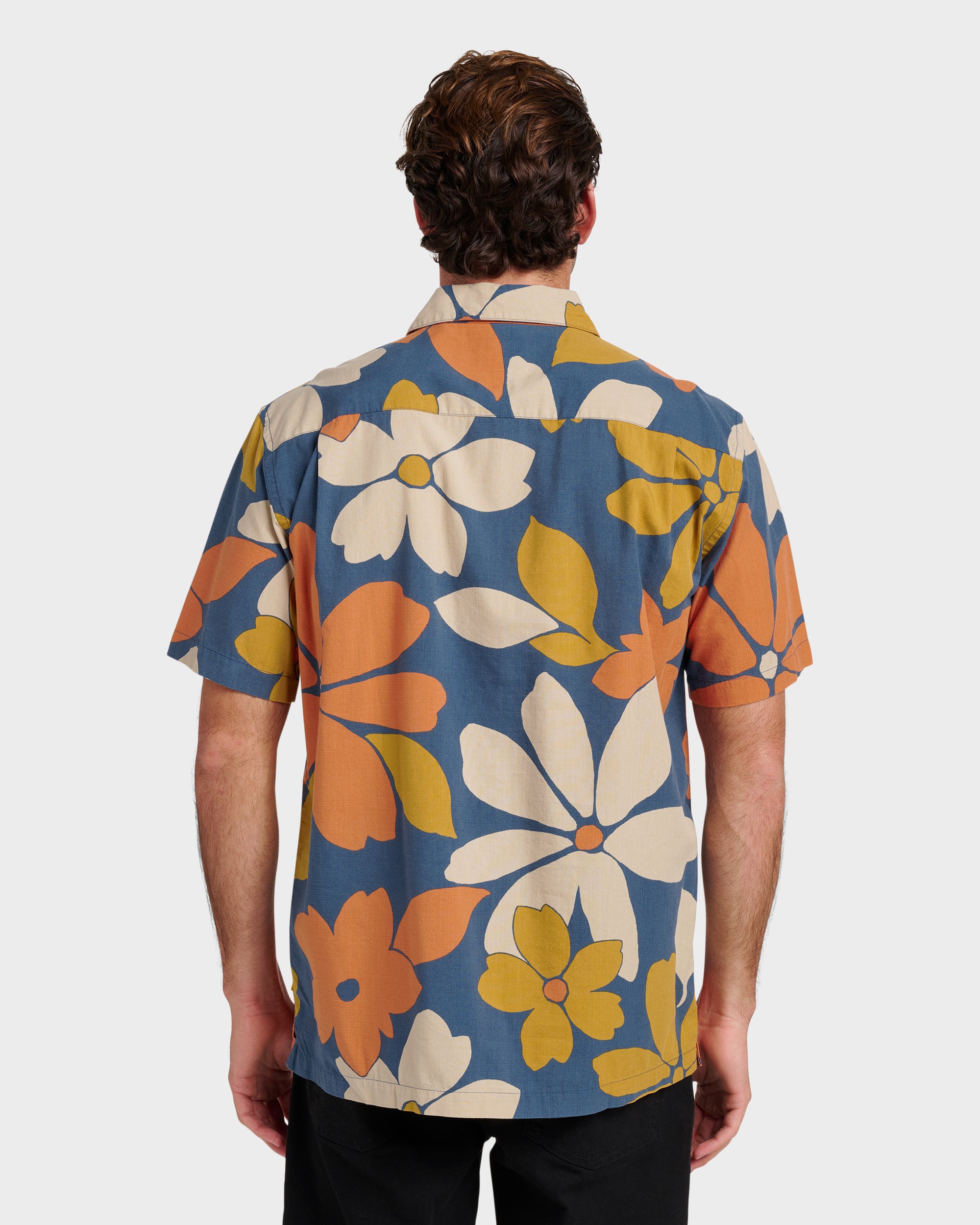 Waterman Flower Power Shirt - Sargasso Sea - Image 2