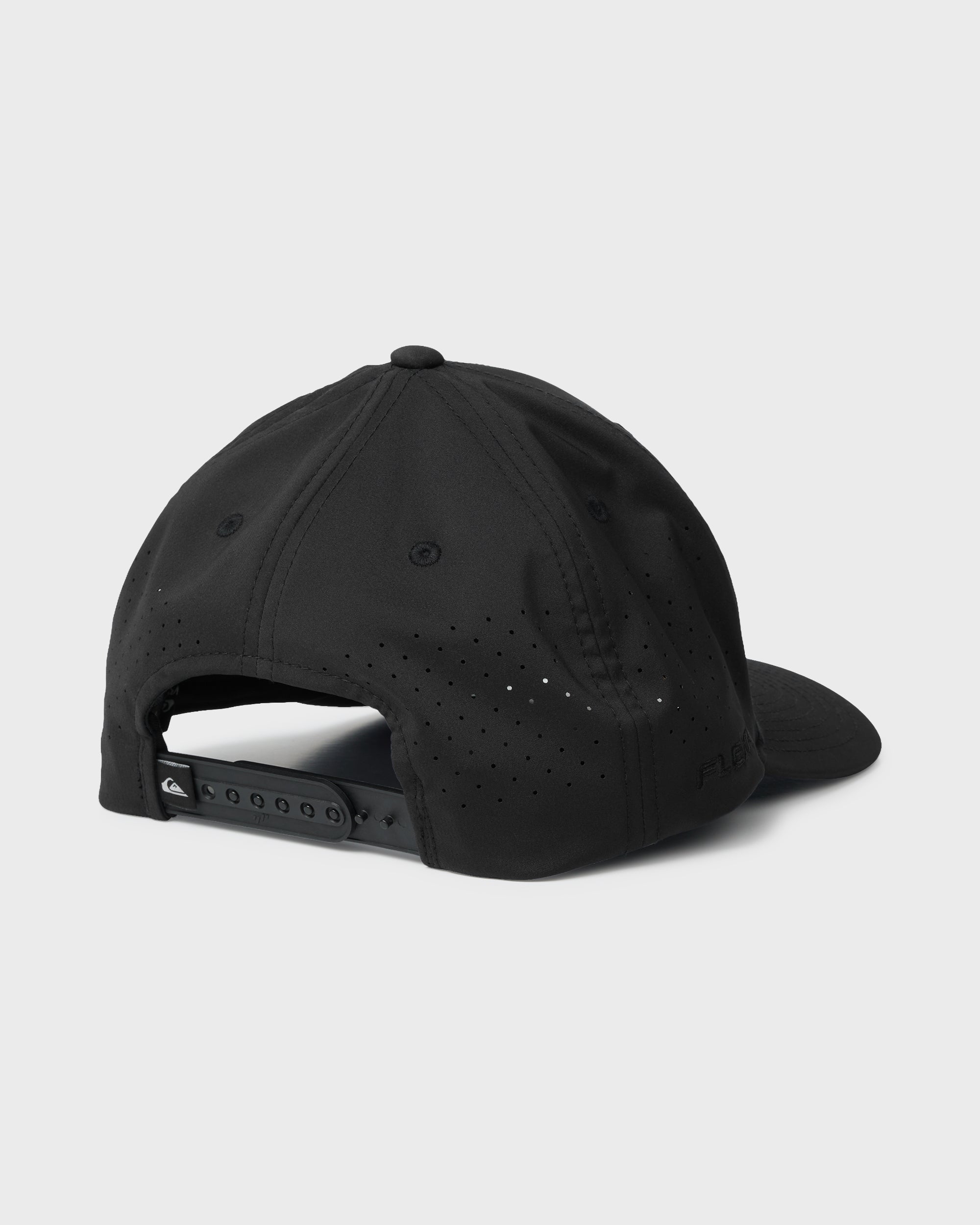 Beach Head Tech Fabric Snapback Hat - Black - Image 2
