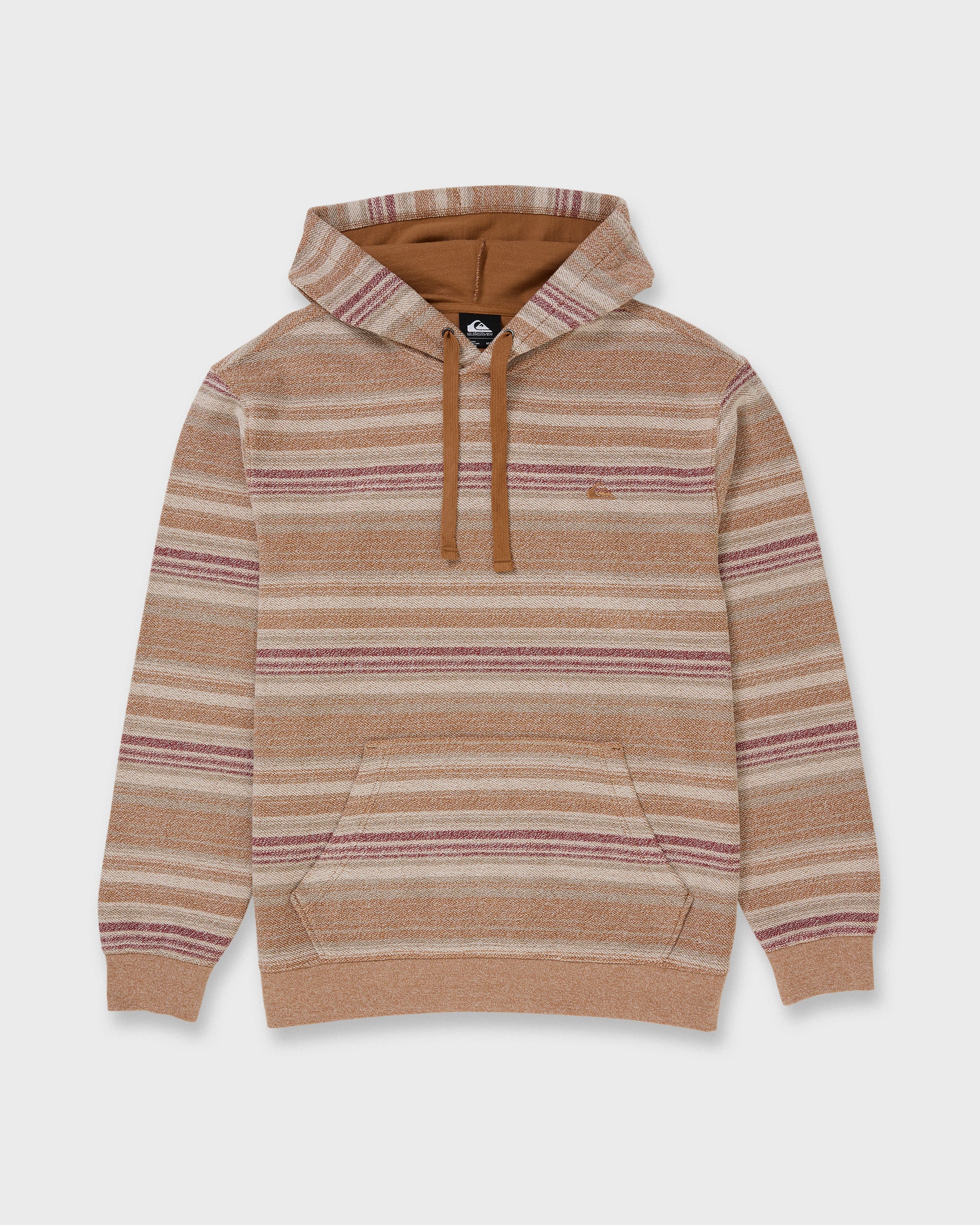 Great Otway Yarn-Dyed Stripe Pullover Hoodie - Bone White - Image 6