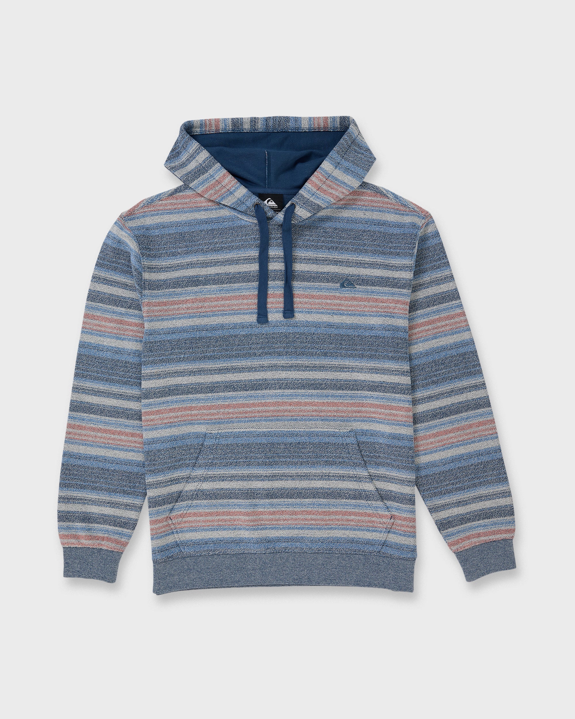 Great Otway Yarn-Dyed Stripe Pullover Hoodie - Dark Denim - Image 6